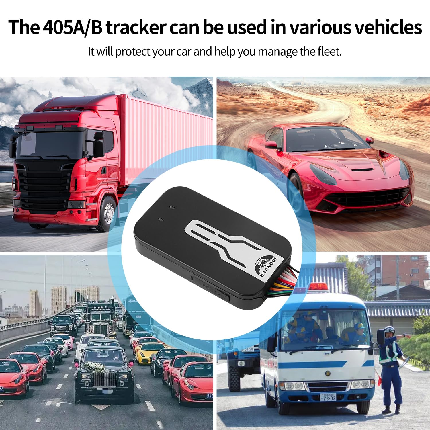 Baanool Bn 405B Car Gps Tracker No Monthly Fee Smart Gps Tracker For Vehicles No Subscription Cut Off The Engine Remotely Smart