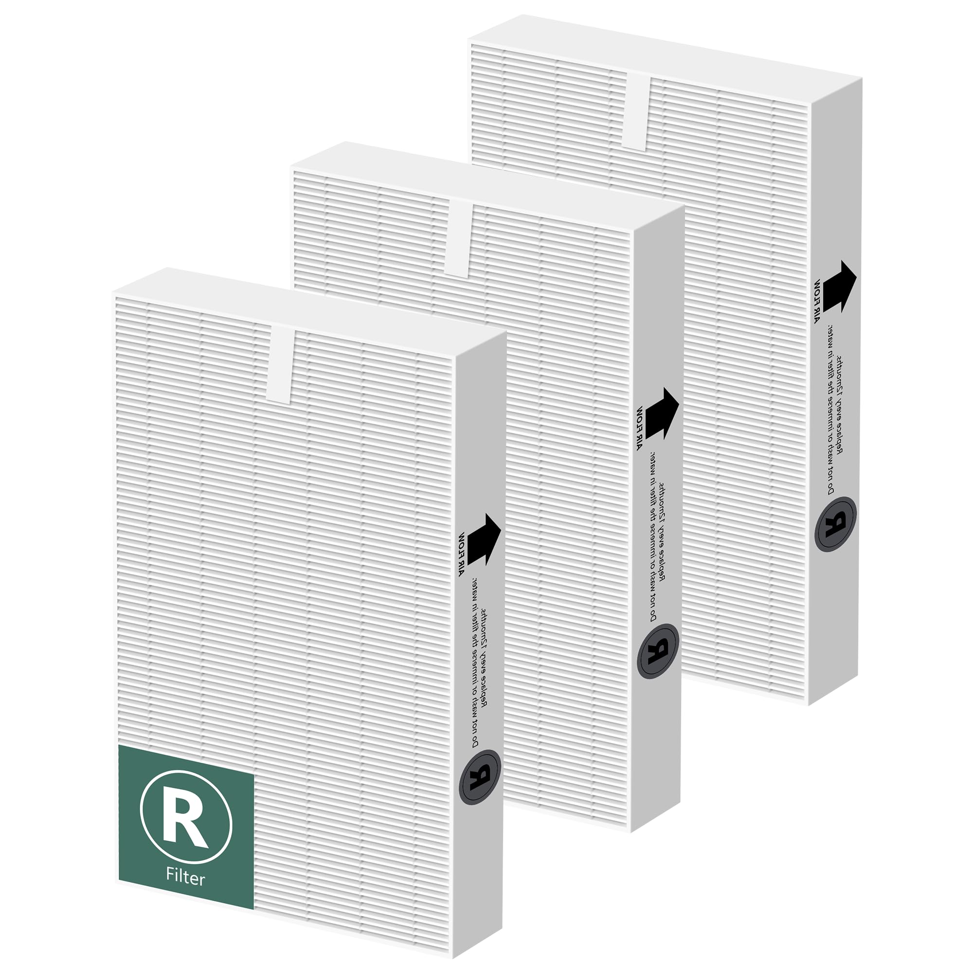 Hpa300 Hepa Air Purifier Filter R Replacement For Honeywell Air Purifier Hpa 100/200/300 And 5000 Series, 3 Pack True Hepa Filte
