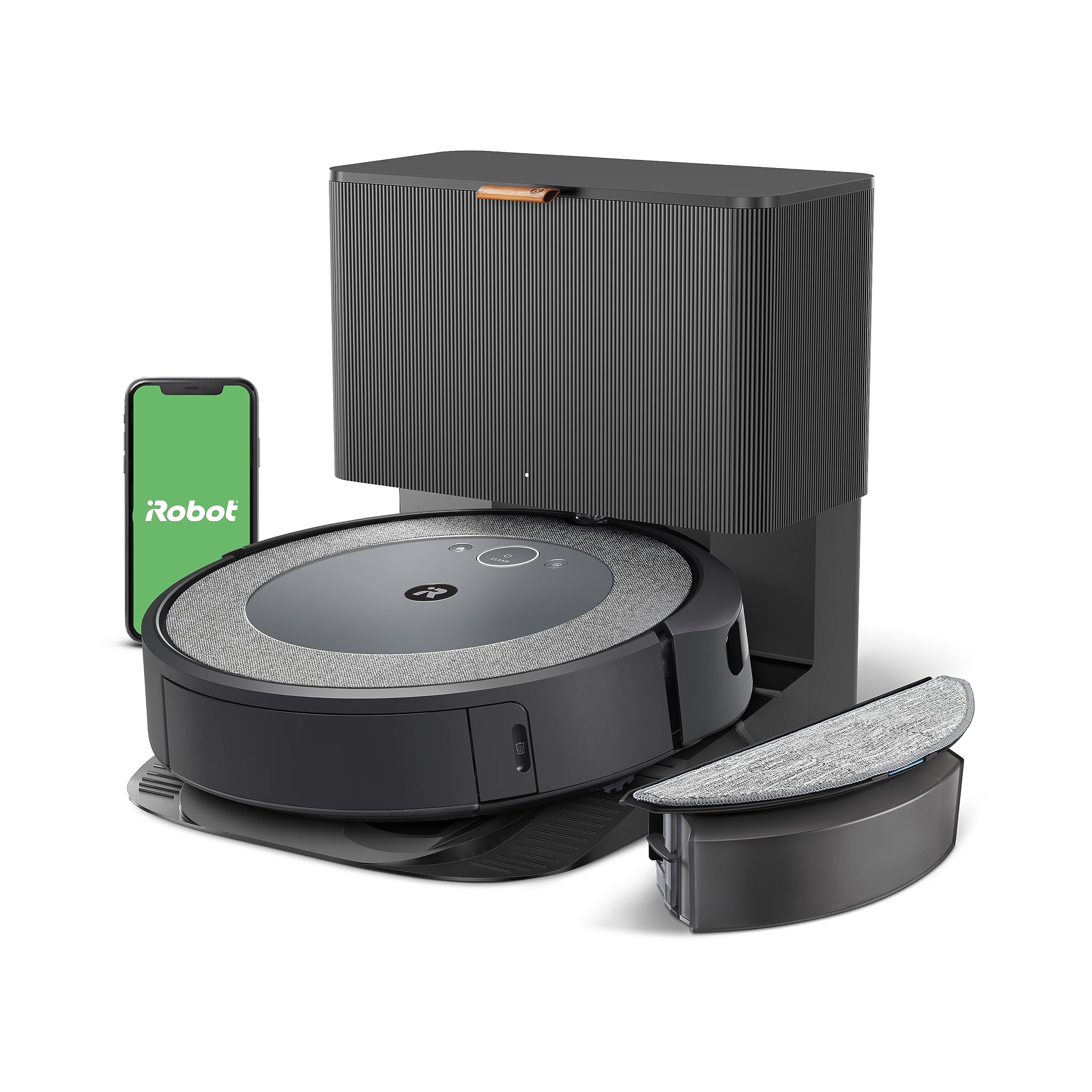 Irobot Roomba Combo I5+ Self Emptying Robot Vacuum And Mop, Clean By Room With Smart Mapping, Empties Itself For Up To 60 Days, 