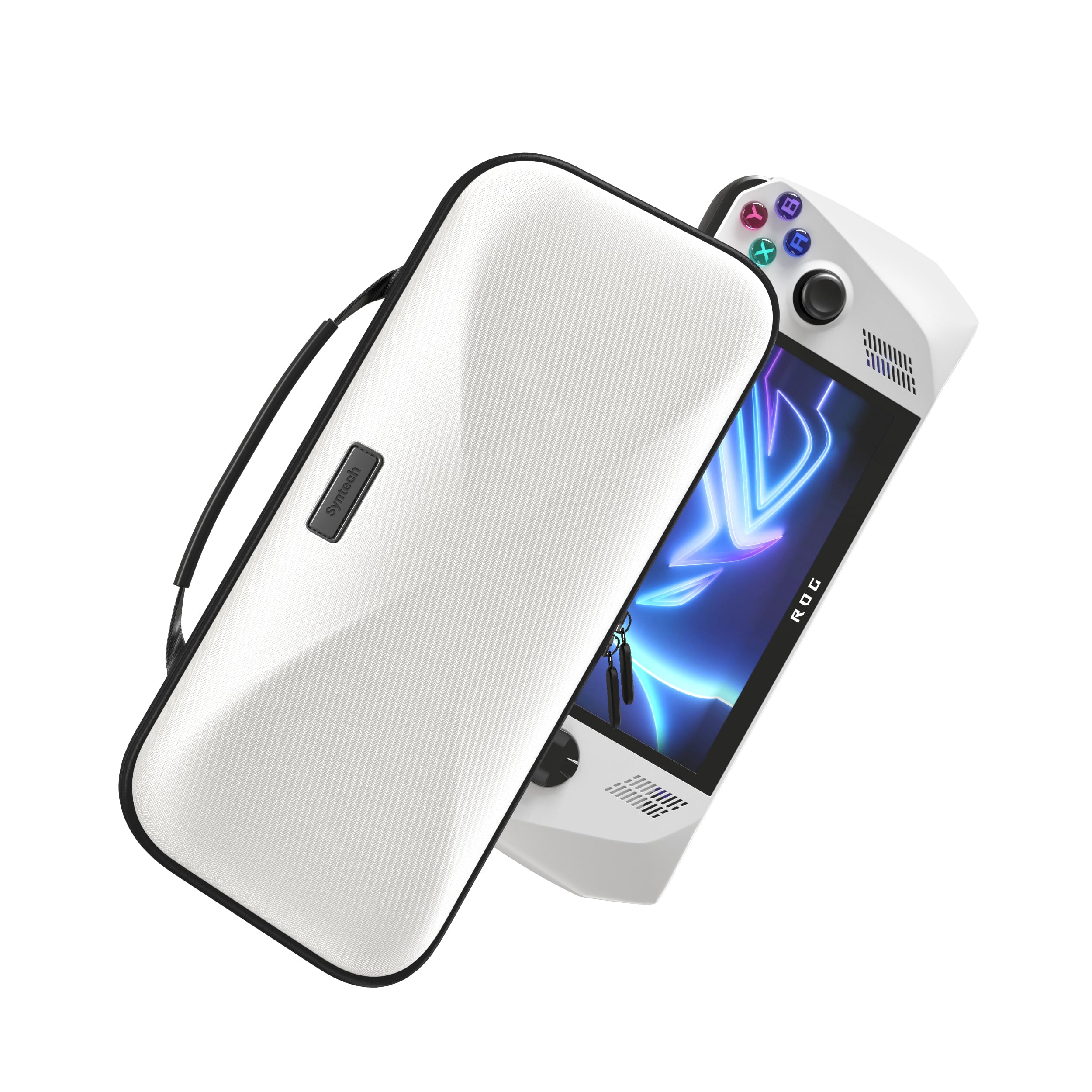 Syntech Hard Carrying Case Compatible With Asus Rog Ally/Rog Ally X Console & Accessories, Portable Travel Handheld Case For Sto