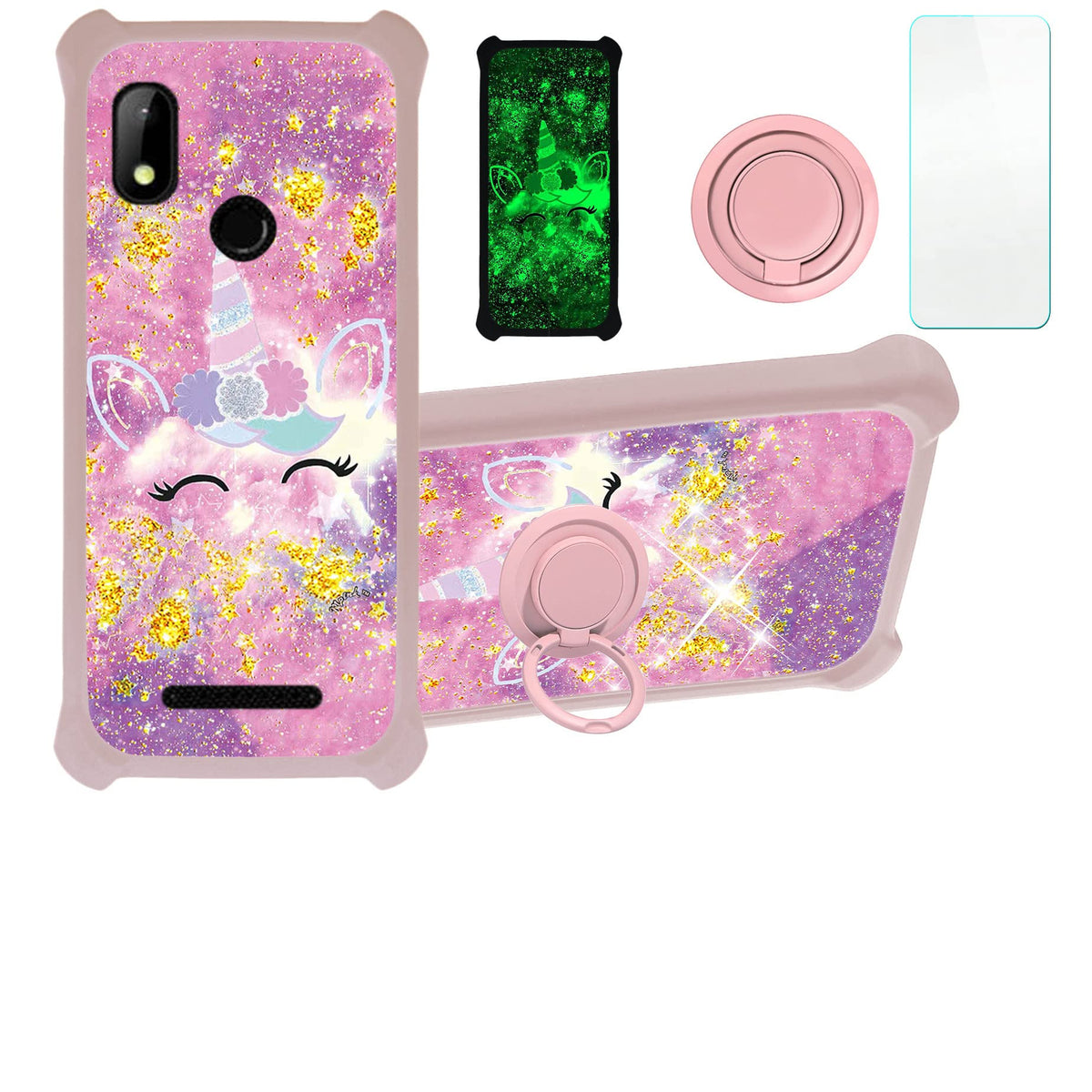 Hotpepper Chilaca 6.5'' Case Compatible With Hot Pepper Chilaca Hppl60A Phone Case Cover [With Tempered Glass Screen Protector][