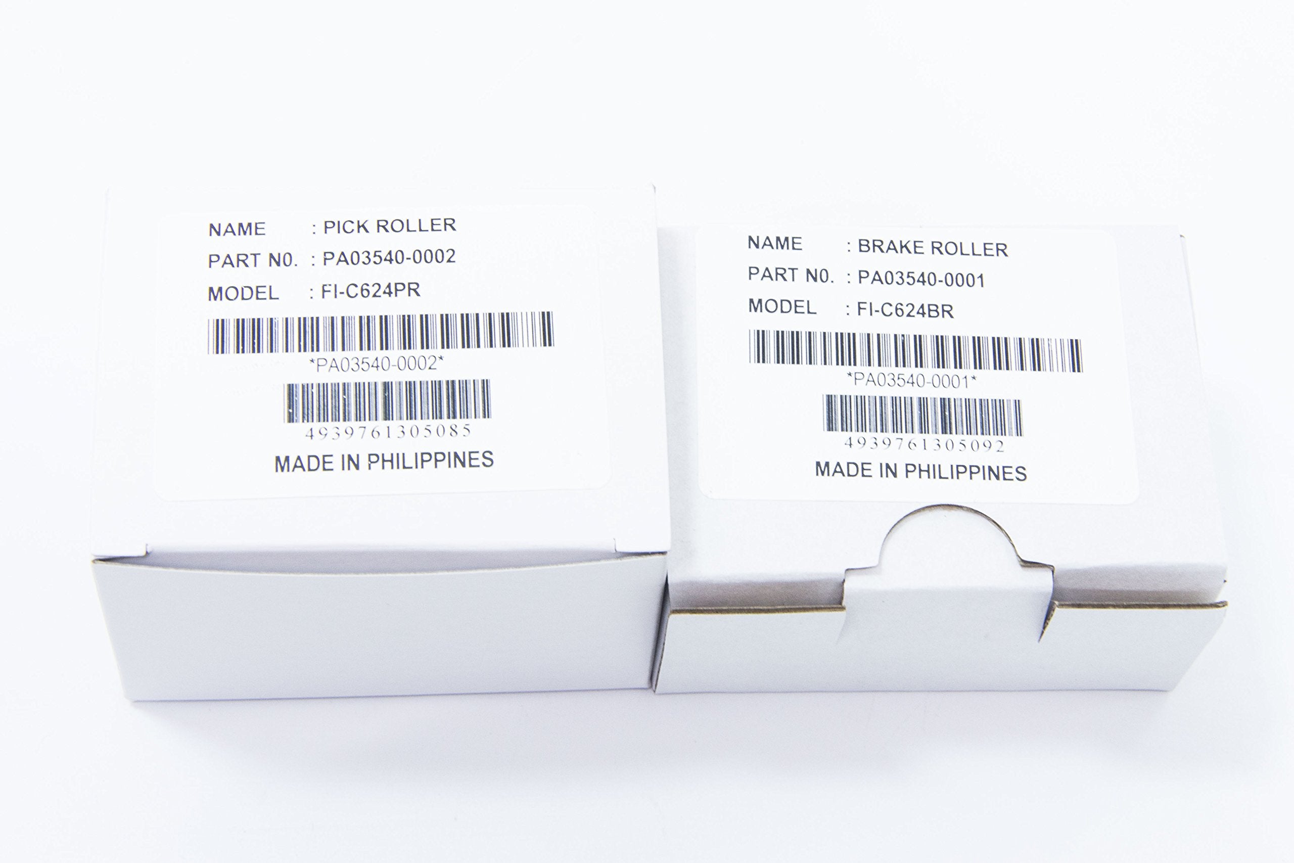 Yanzeo Pa03540 0001 Pa03540 0002 Brake Pick Up Roller For Fi 6125 Fi 6225Fi 6130 Fi 6130Z Fi 6140 Fi 6140Z Fi 6230 Fi 6240Z With