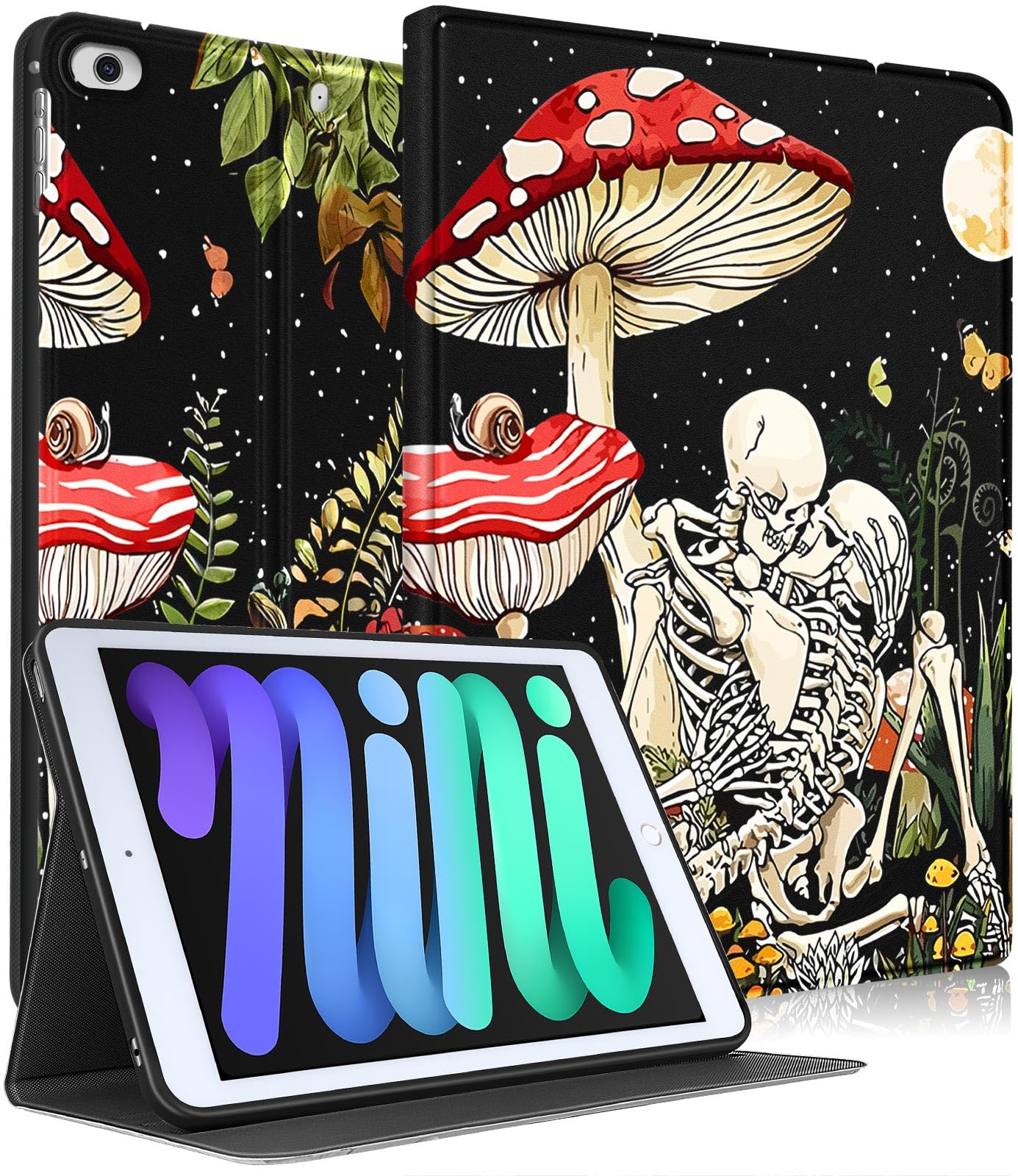 Uppuppy For Apple Ipad Mini 5/4/3/2/1 Case, For Ipad Mini 5Th/4Th/3Rd/2Nd/1St Generation Case Kids Cute Folio Women Girly Boys G