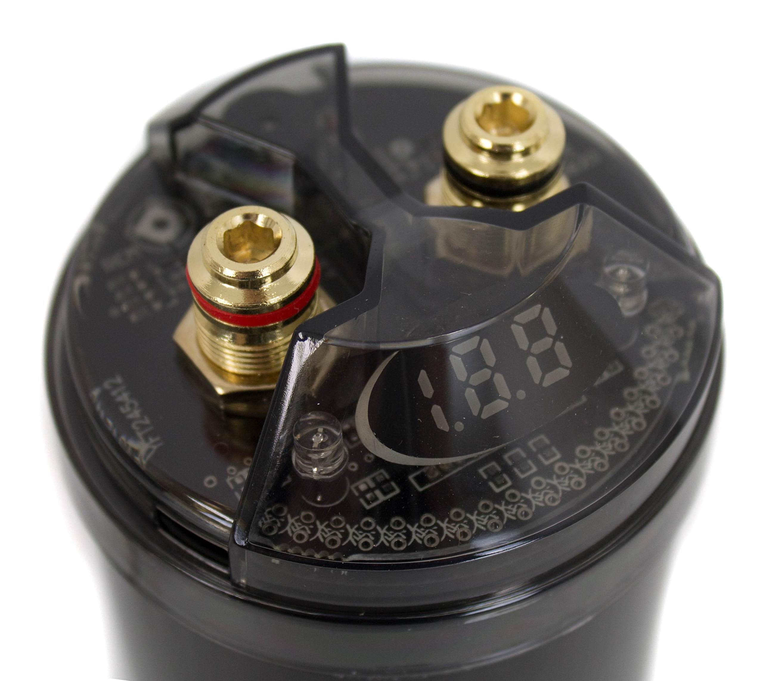 Bullz Audio 2200 Watt 12 Volt Bcap Digital Car Power 2.2 Farad Capacitor
