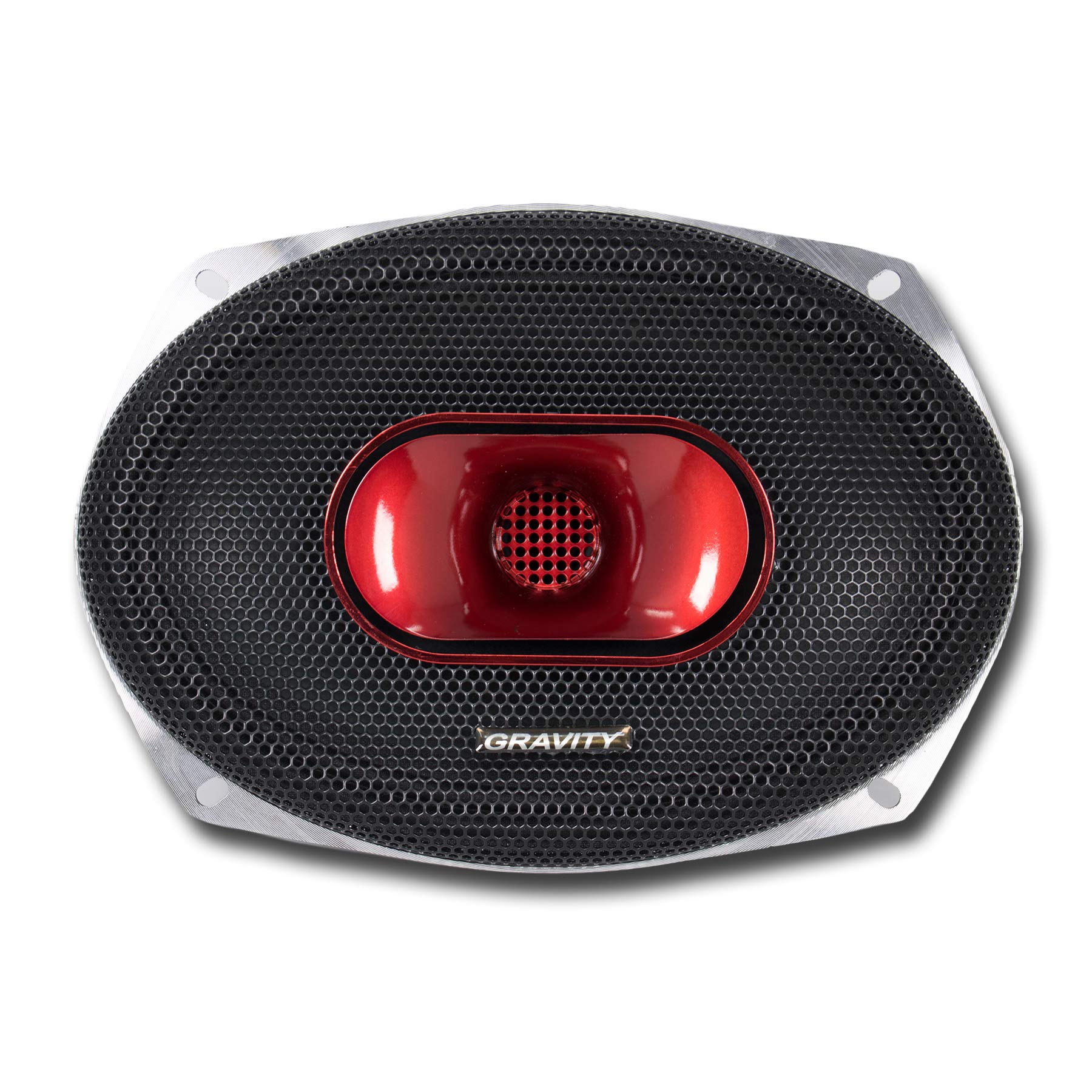 Gravity Wzp69 Warzone Series 6X9 Inch 4 Ohm Pro Midrange Coaxial Loud Corrugated Surround Speaker 4 Ohms With 800W Max, 1 Speaker Car Audio High Standard Reliability Testing