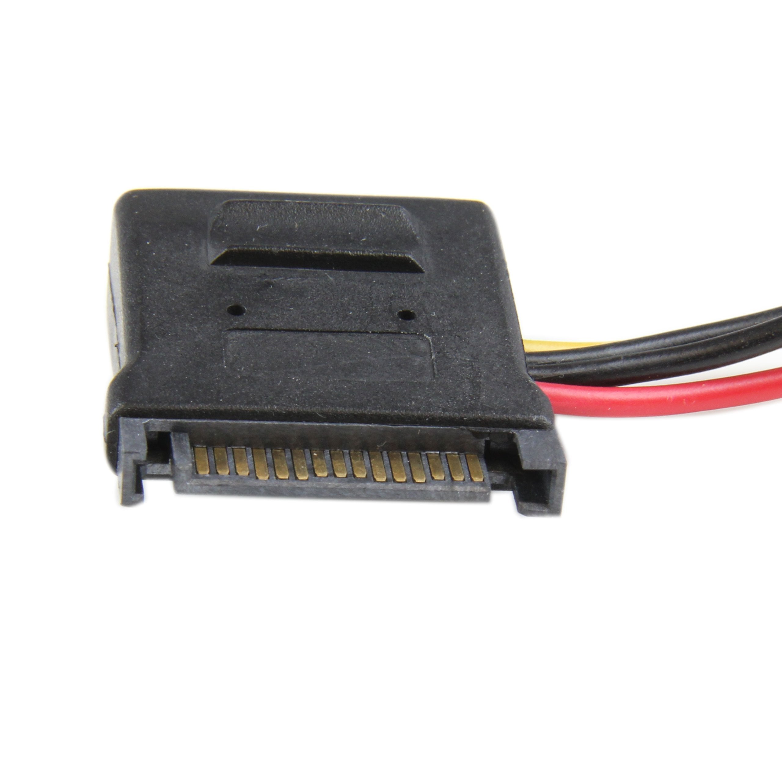 Startech.Com Lp4 To Sata Power Cable Adapter With Floppy Power (Lp4Satafmd)