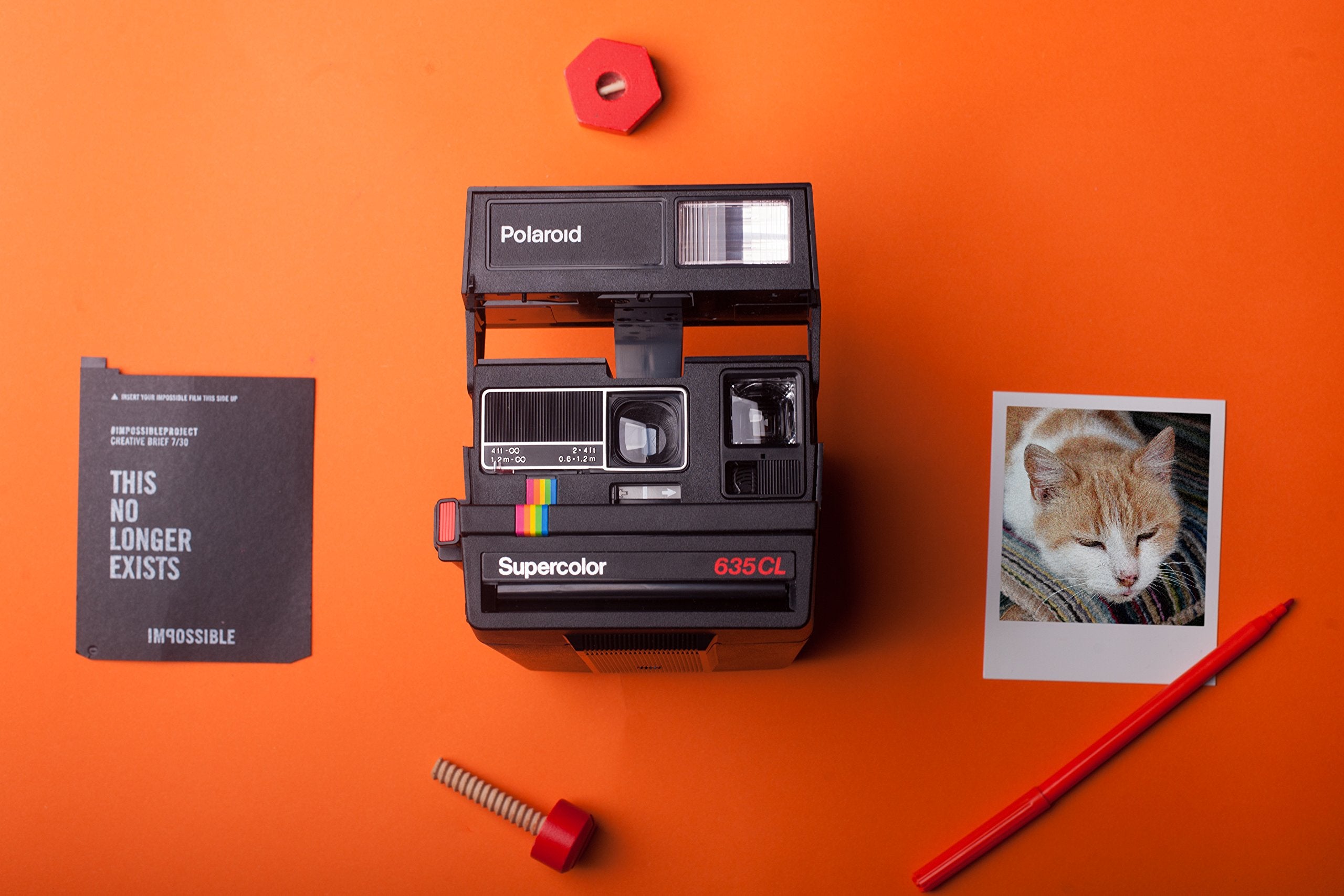 Polaroid Supercolor 635 Cl 635-Cl 635Cl Instant Camera