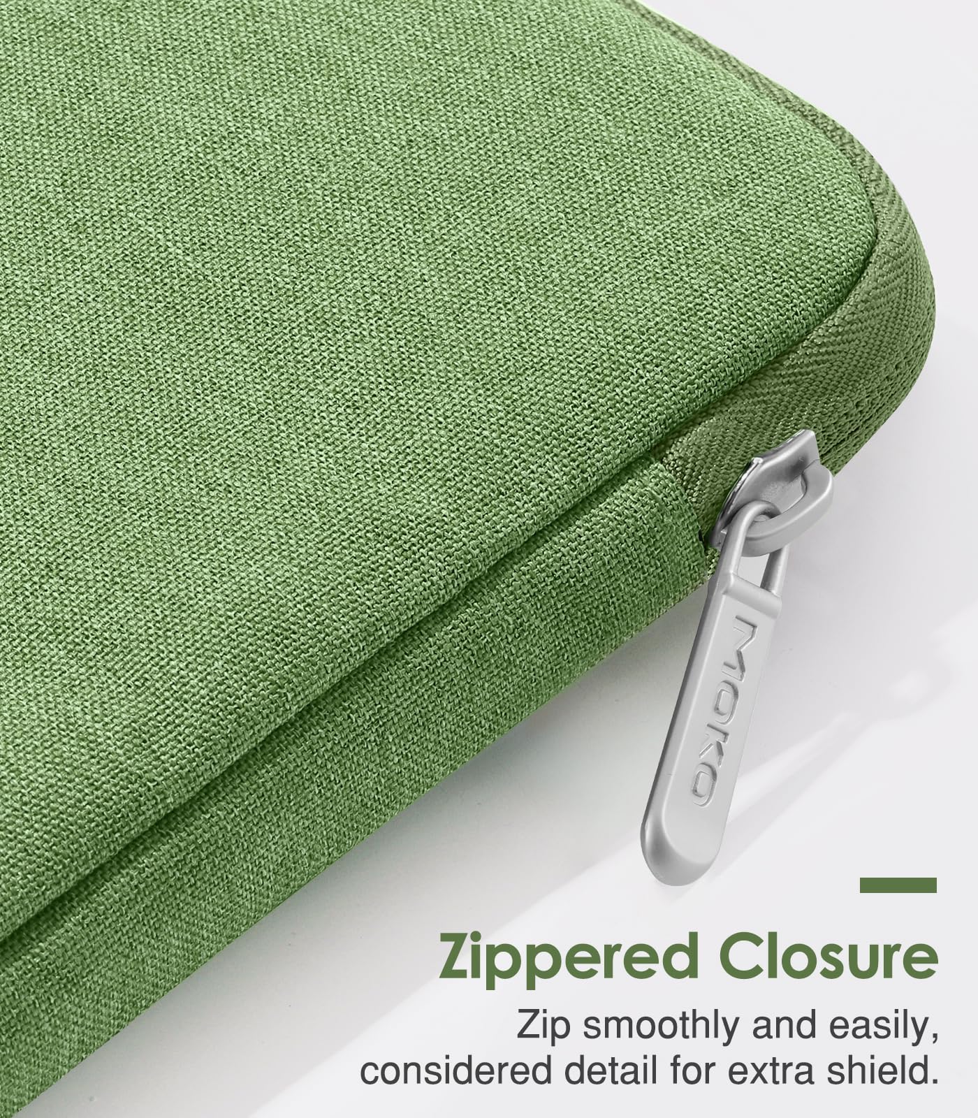 Moko 6 7 Inch Kindle Sleeve Bag, Protective Nylon Cover Compatible With Kindle Paperwhite 2021, Fire 7 2022, All New Kindle/Kids