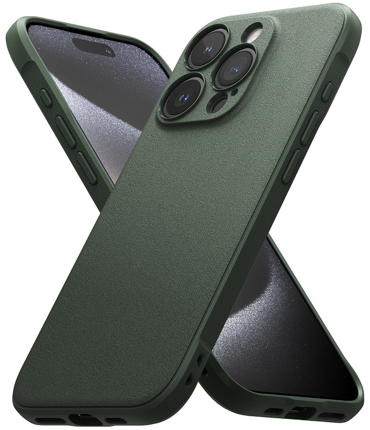 Ringke Onyx Feels Good In The Hand] Compatible With Iphone 15 Pro Max Case, Anti Fingerprint Technology Prevents Oily Smudges No