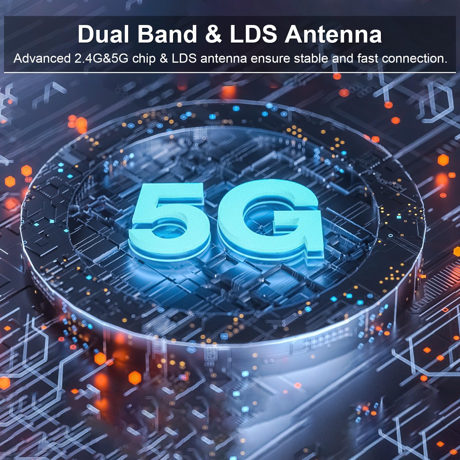 Wireless Hdmi Transmitter And Receiver, Ttq Wireless Hdmi Extender 4K Supported, Metal Housing, Led Display, 100Ft Range, 2.4G&5