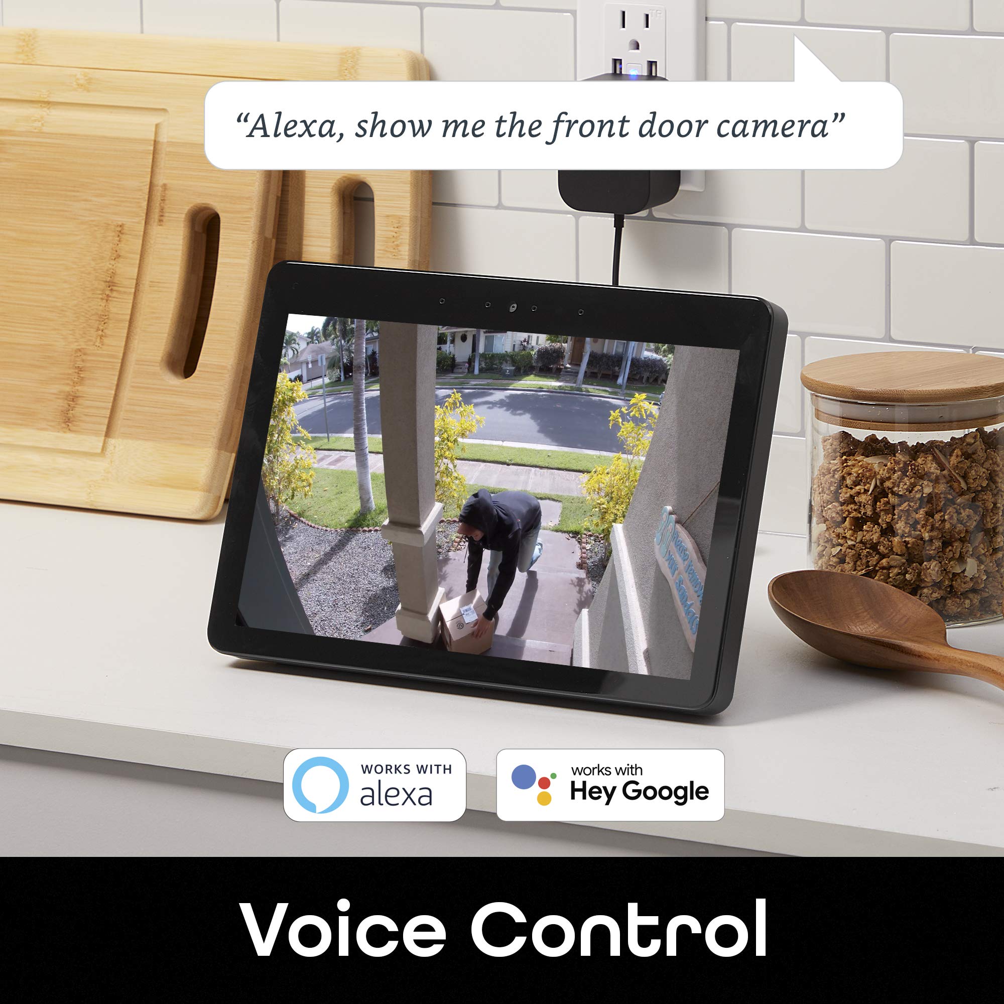 Geeni Hawk 3 Outdoor Security Camera, 1080P Hd, Weatherproof, Motion Detection, Night Vision, Two Way Audio, Alexa/Google Compatible