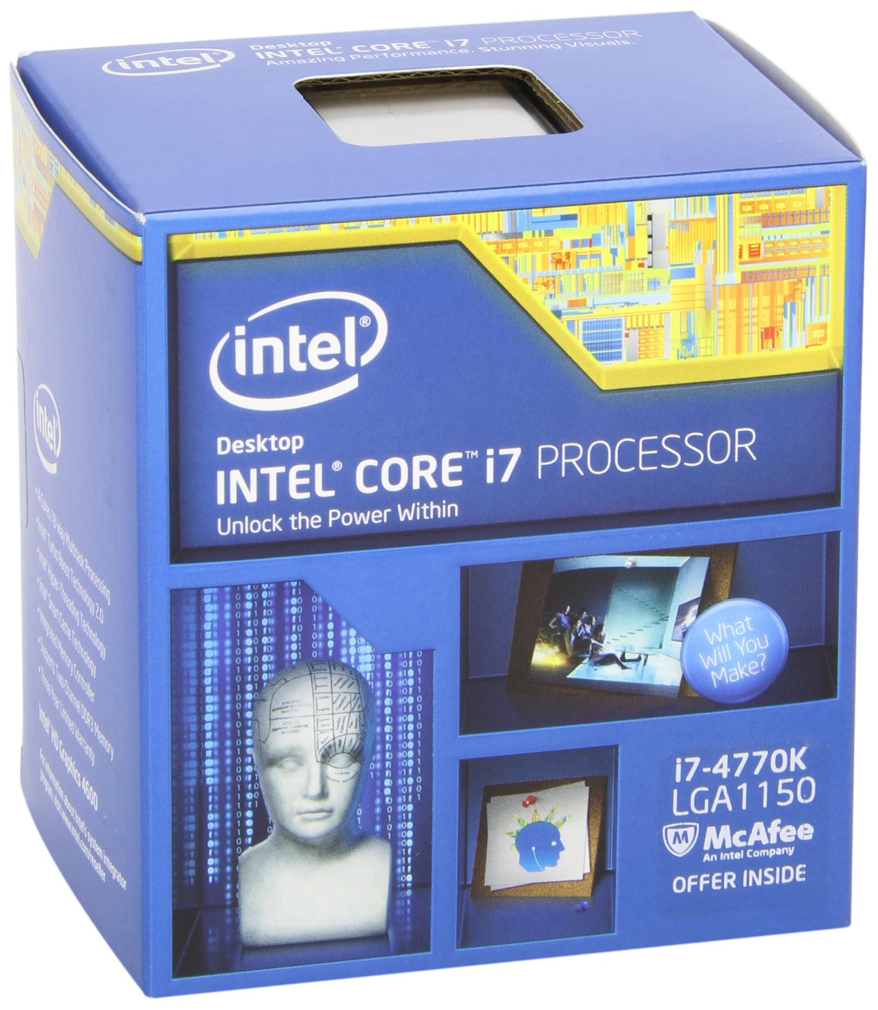 Intel Chip 3.4 4 Bx80646I74770K