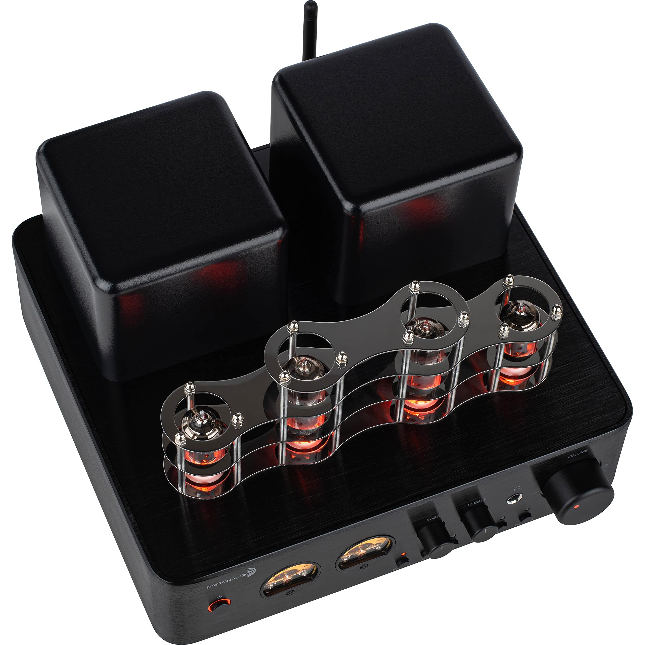 Dayton Audio Hta100 Integrated Stereo Hybrid Tube Amplifier 100 Watts