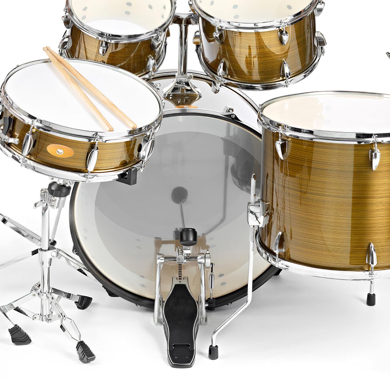 Replacement Bass Drum Foot Pedal Spring 2Pcs Stainless Steel For Percussion Instrument Parts