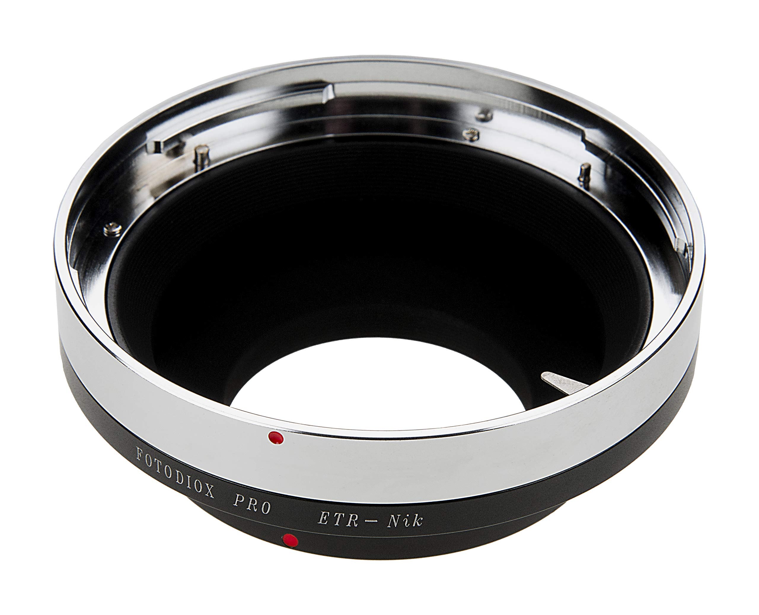 Fotodiox Pro Lens Mount Adapter - Bronica Etr (Etrc, Etrs, Etr-C, Etrsi) Lens To Nikon F-Mount Slr/Dslr Camera Body