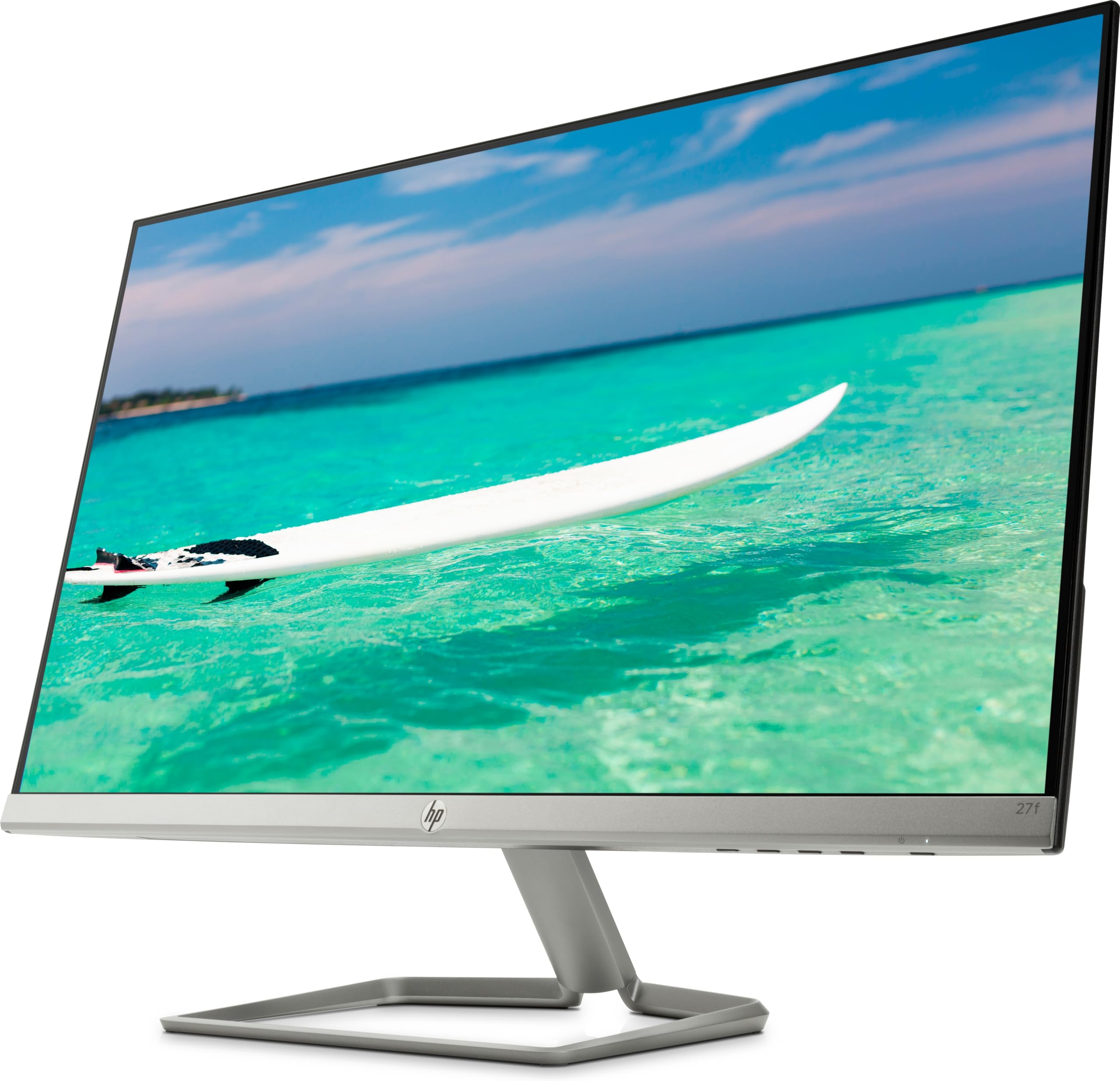 HP 2XN62AA 27 inch Full HD 1920 x 1080 IPS Backlit LED Micro Edge VGA HDMI Display