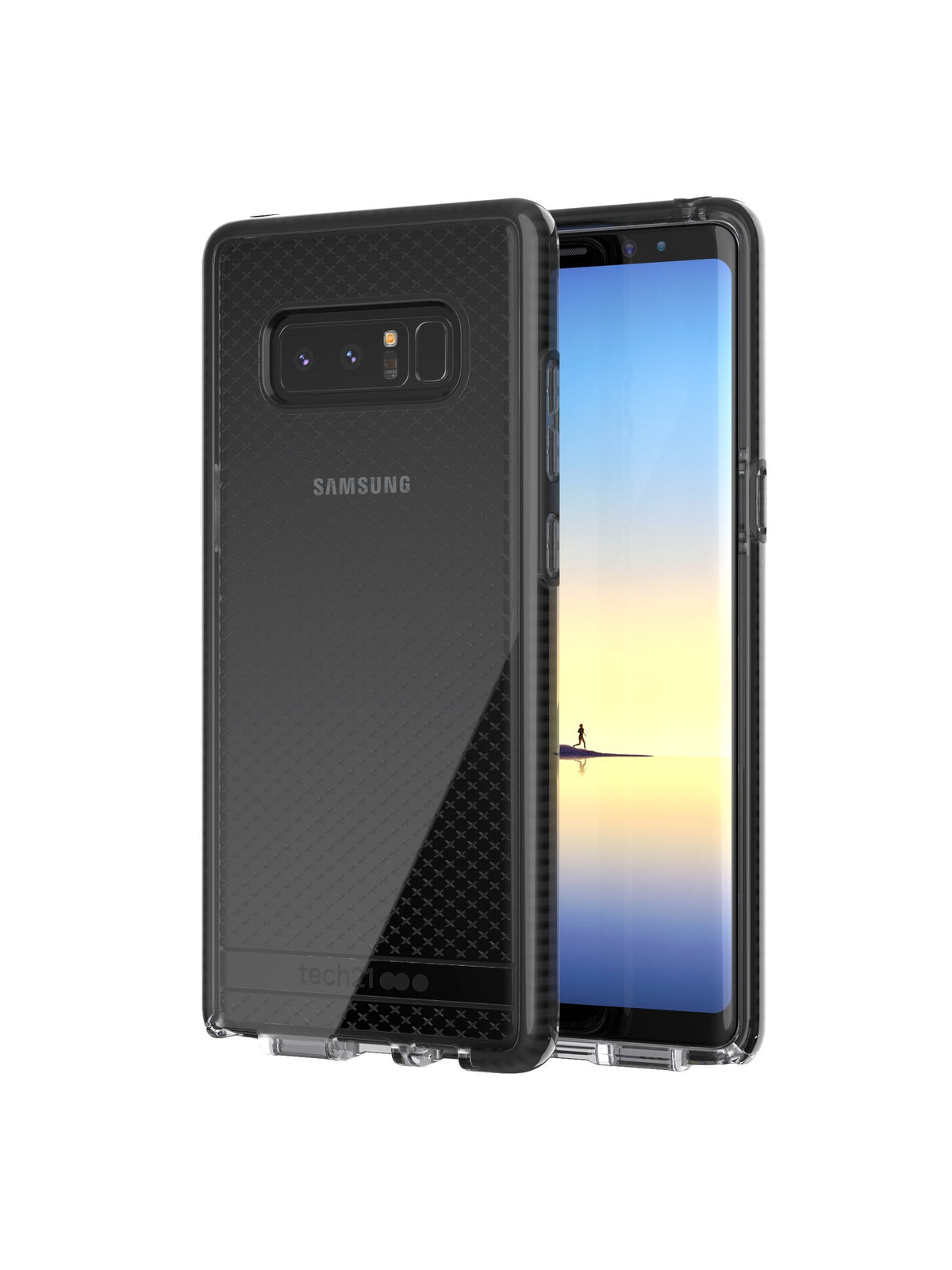 Tech21 Evo Check Case For Galaxy Note8 - Smokey/Black
