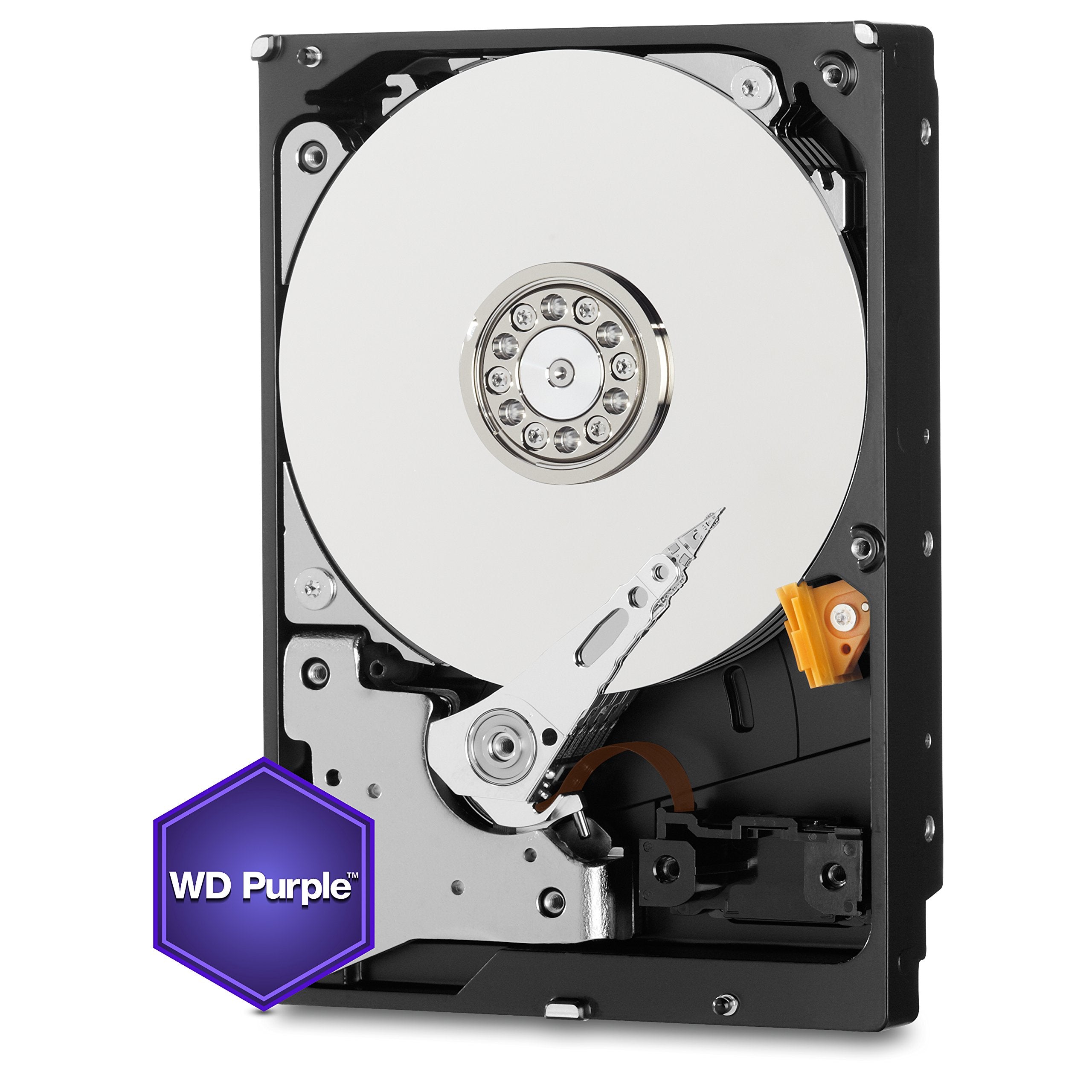 Wd Purple 1Tb Surveillance Hard Disk Drive   5400 Rpm Class Sata 6 Gb/S 64Mb Cache 3.5 Inch   Wd10Purx [Old Version]