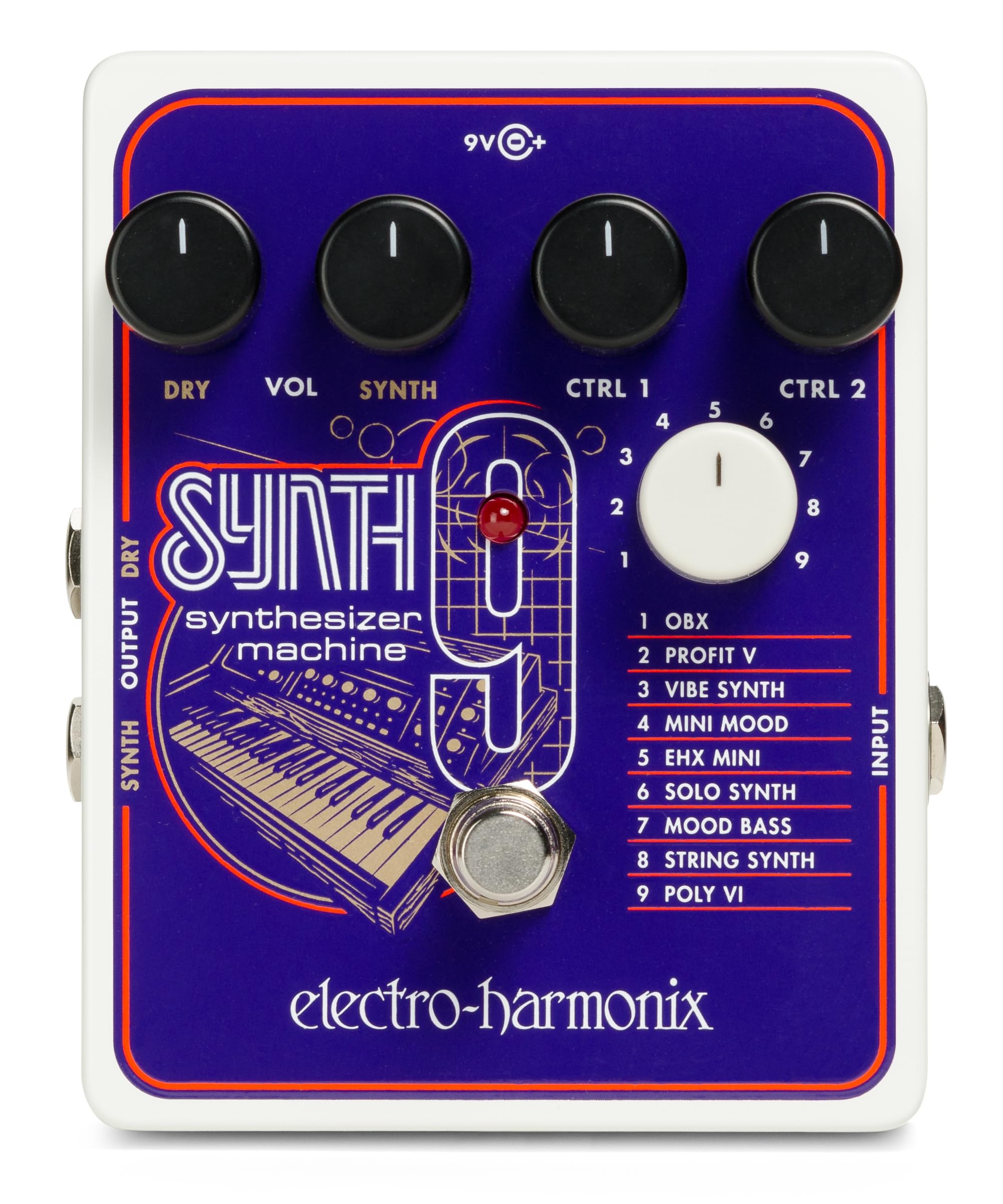 Electro Harmonix Synth9 Synthesizer Machine Pedal