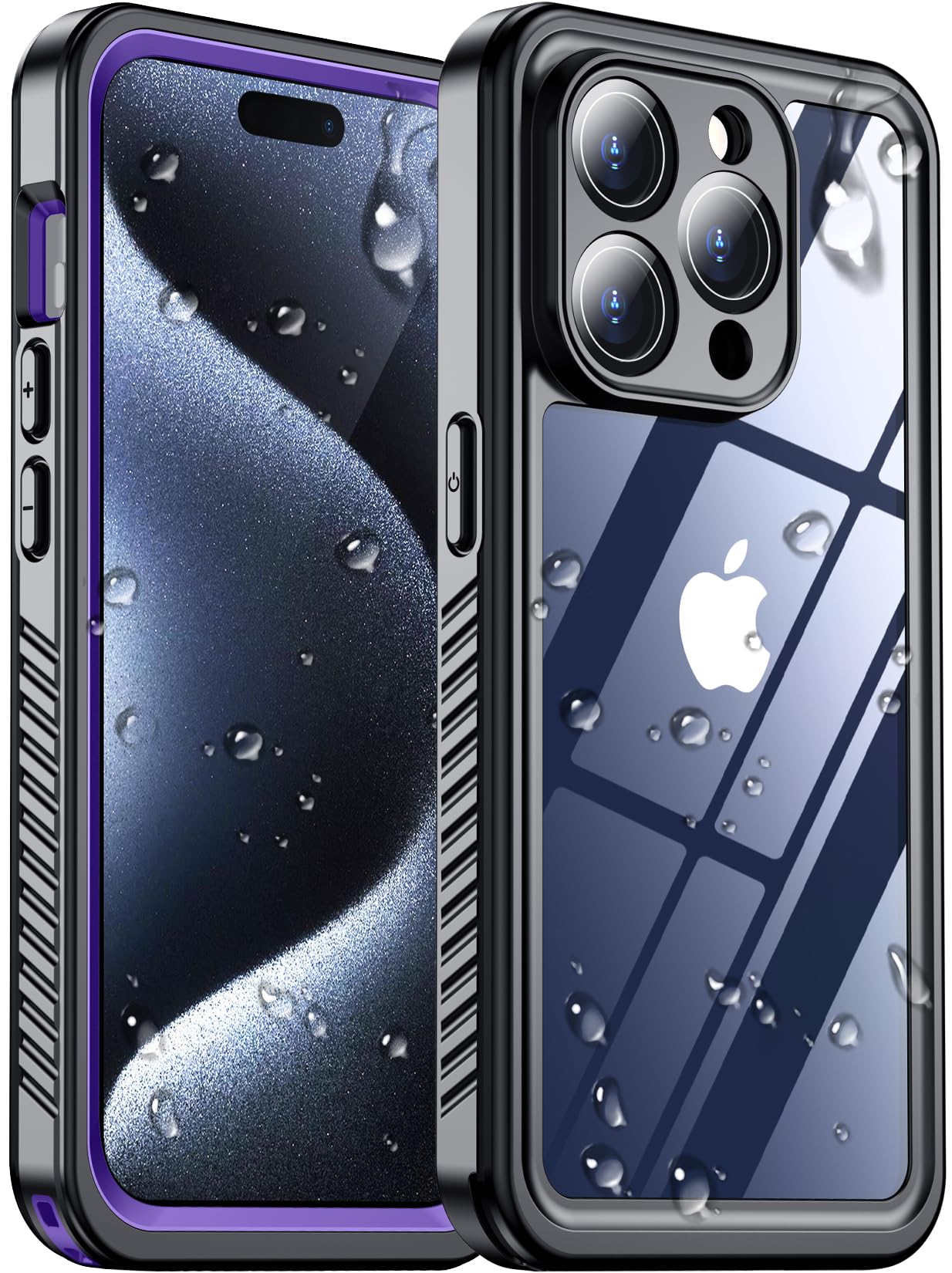 Red2Fire 2024 New For Iphone 13 Pro Max Case Waterproof, [Full Body Shockproof] [Ip68 Underwater][Dustproof][Dropproof] Phone Ca