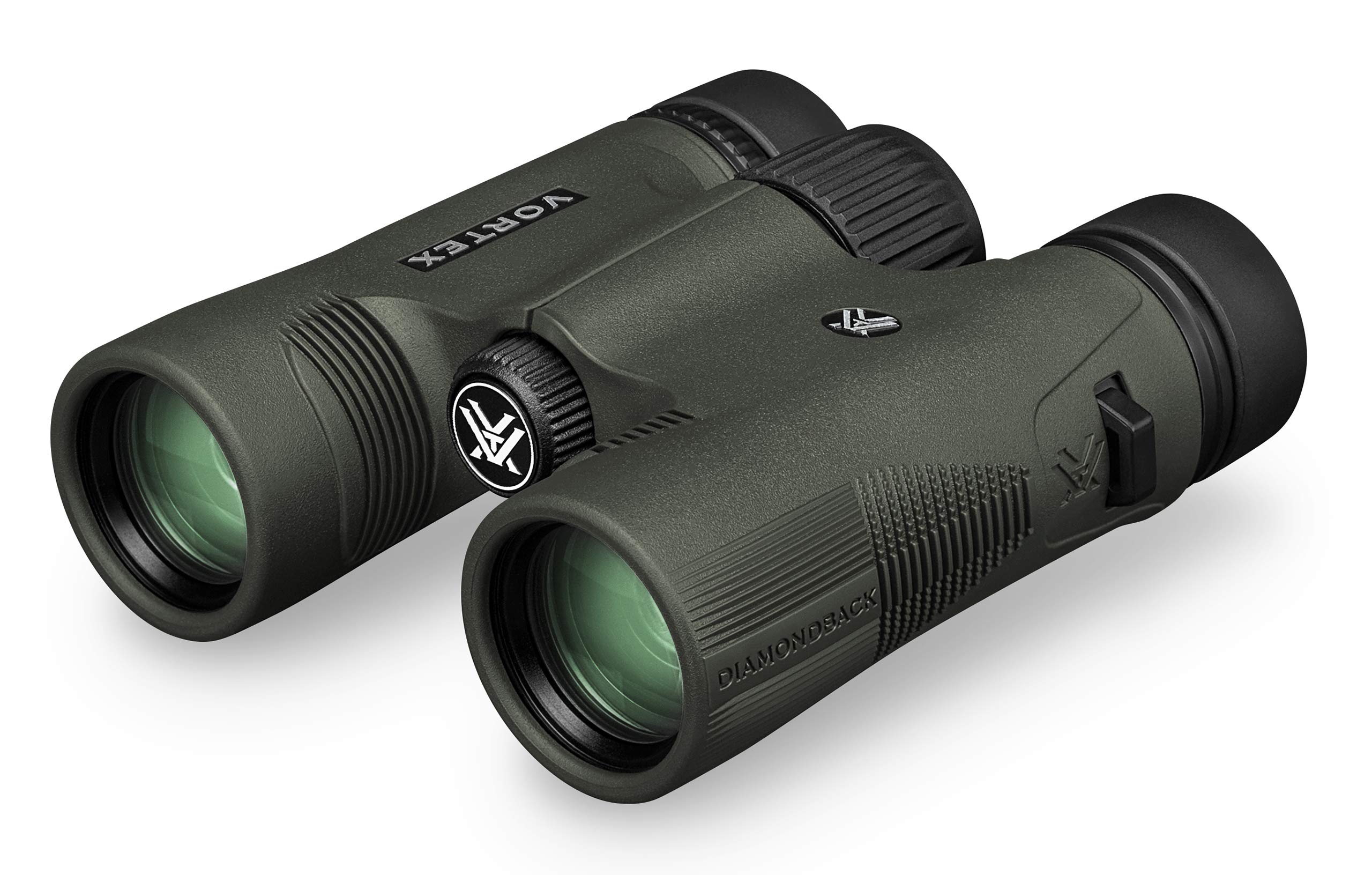 Vortex Optics Diamondback Hd 8X28 Binoculars   Hd Optical System, Non Slip Grip, Waterproof, Fogproof, Shockproof, Included Carr