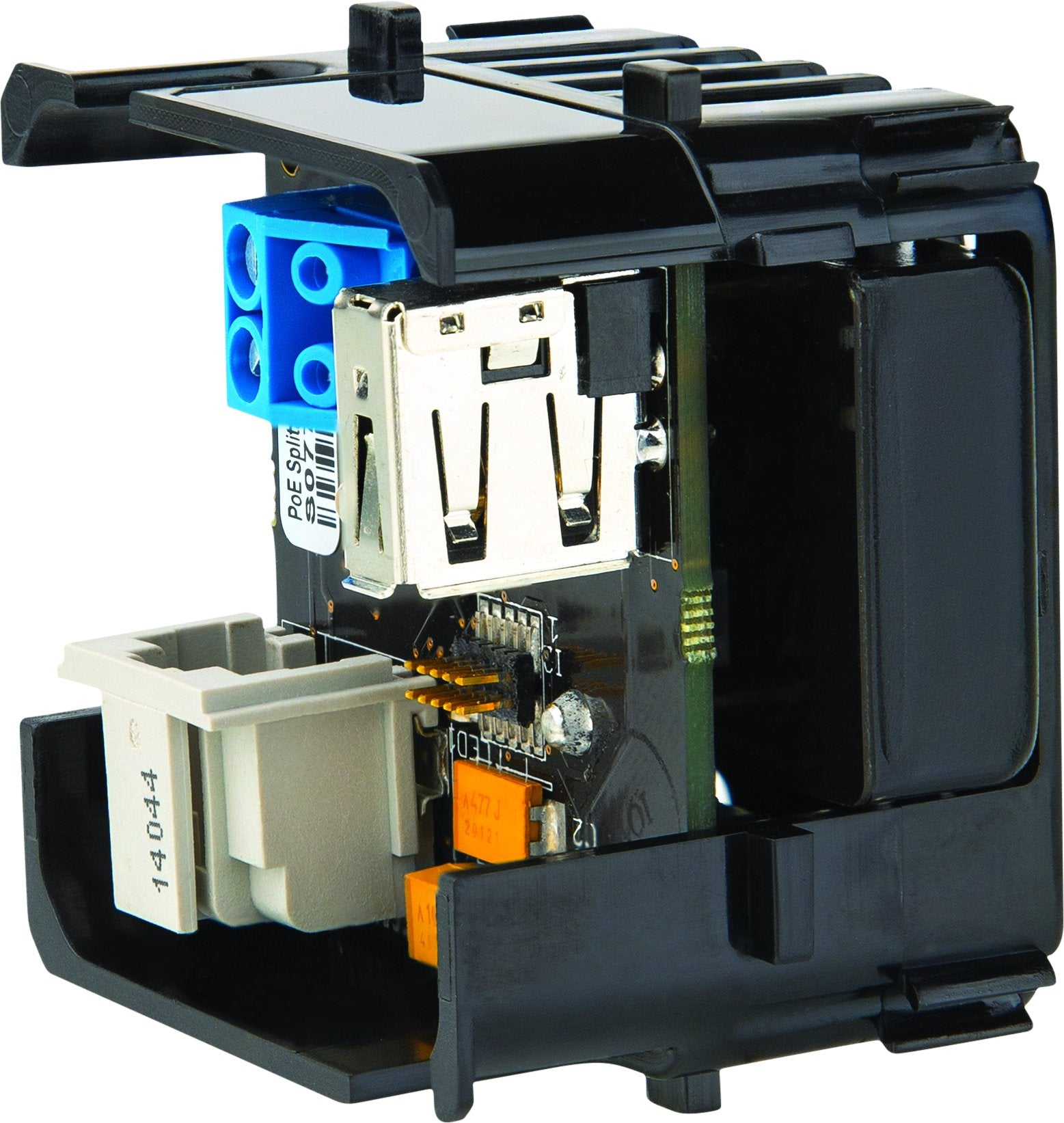 iPort PoE Splitter - Works with All Bezels and Luxe WallStations - Black