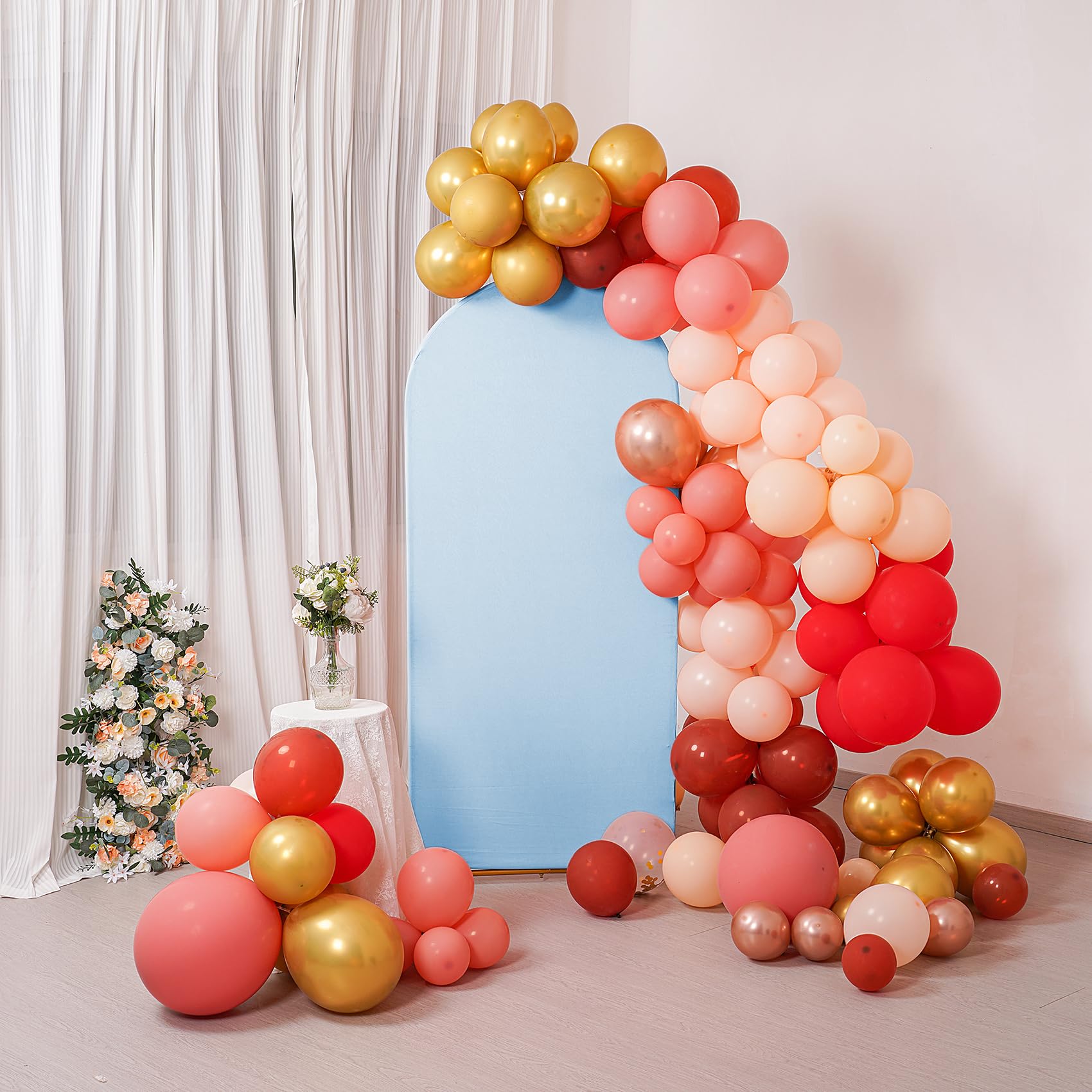 Peomeise 5Ft Wedding Arch Cover