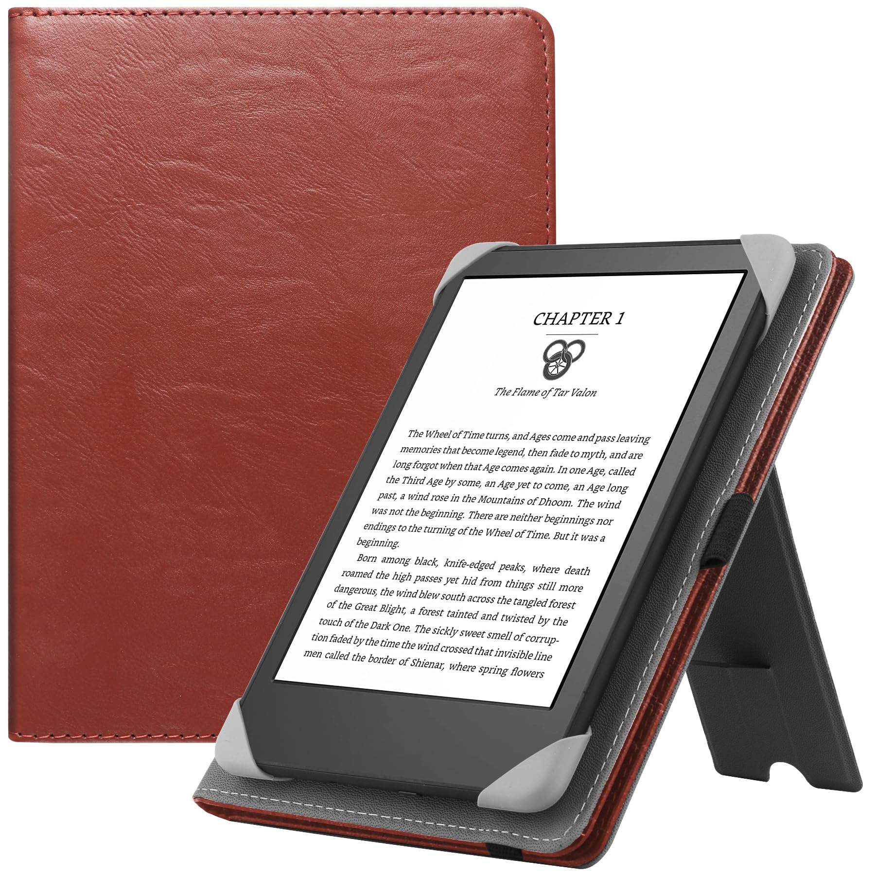 Hgwalp Universal Case For 6 6.8 Inch Ereaders, Paperwhite Case With Hand Strap Fit With All 6'' 6.8'' Paperwhite/Paperwhite 2023