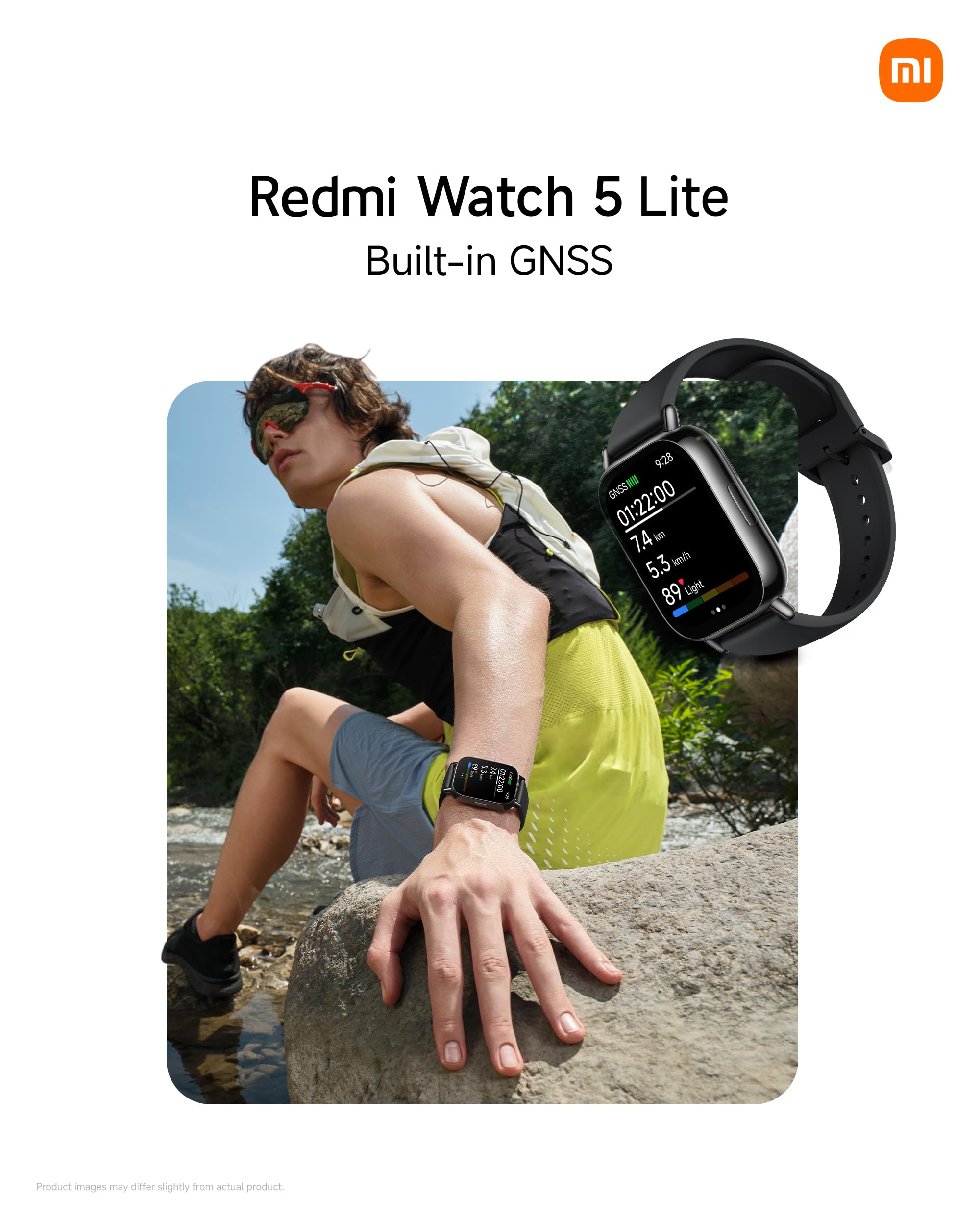 Xiaomi Redmi Watch 5 Lite Global 1.96 Amoled Up To 18 Days Battery Gnss Dual Mic 150+ Workout Modes 5Atm Water Resistance Heart