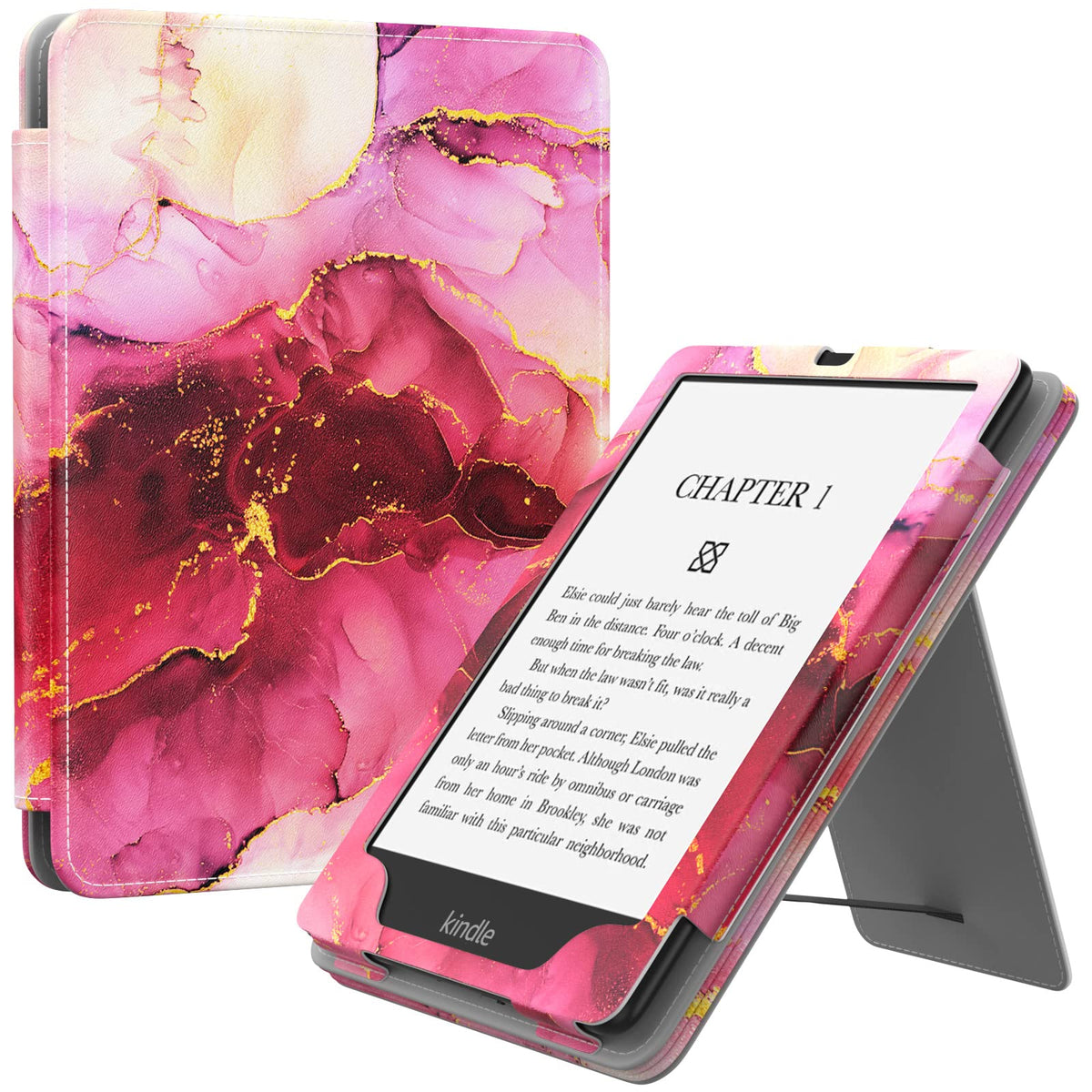 Moko Case For 6.8'' Kindle Paperwhite (11Th Generation 2021) And Signature Edition, Slim Pu Shell Cover Case With Auto Wake/Slee