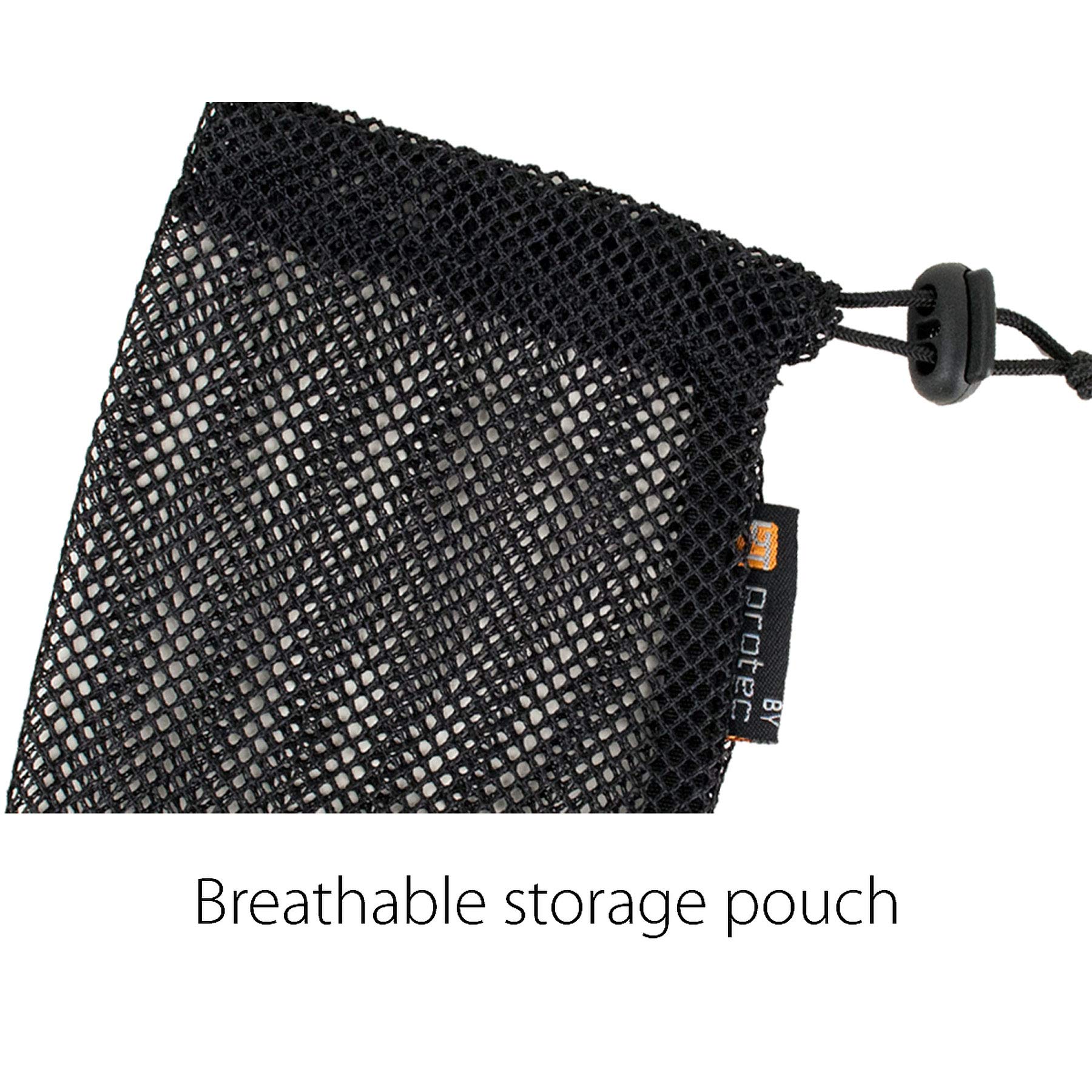 Protec 3 In 1 Body, Neck, And Mouthpiece Microfiber Cleaning Swab For Alto Sax And Soprano Saxophone (A127)