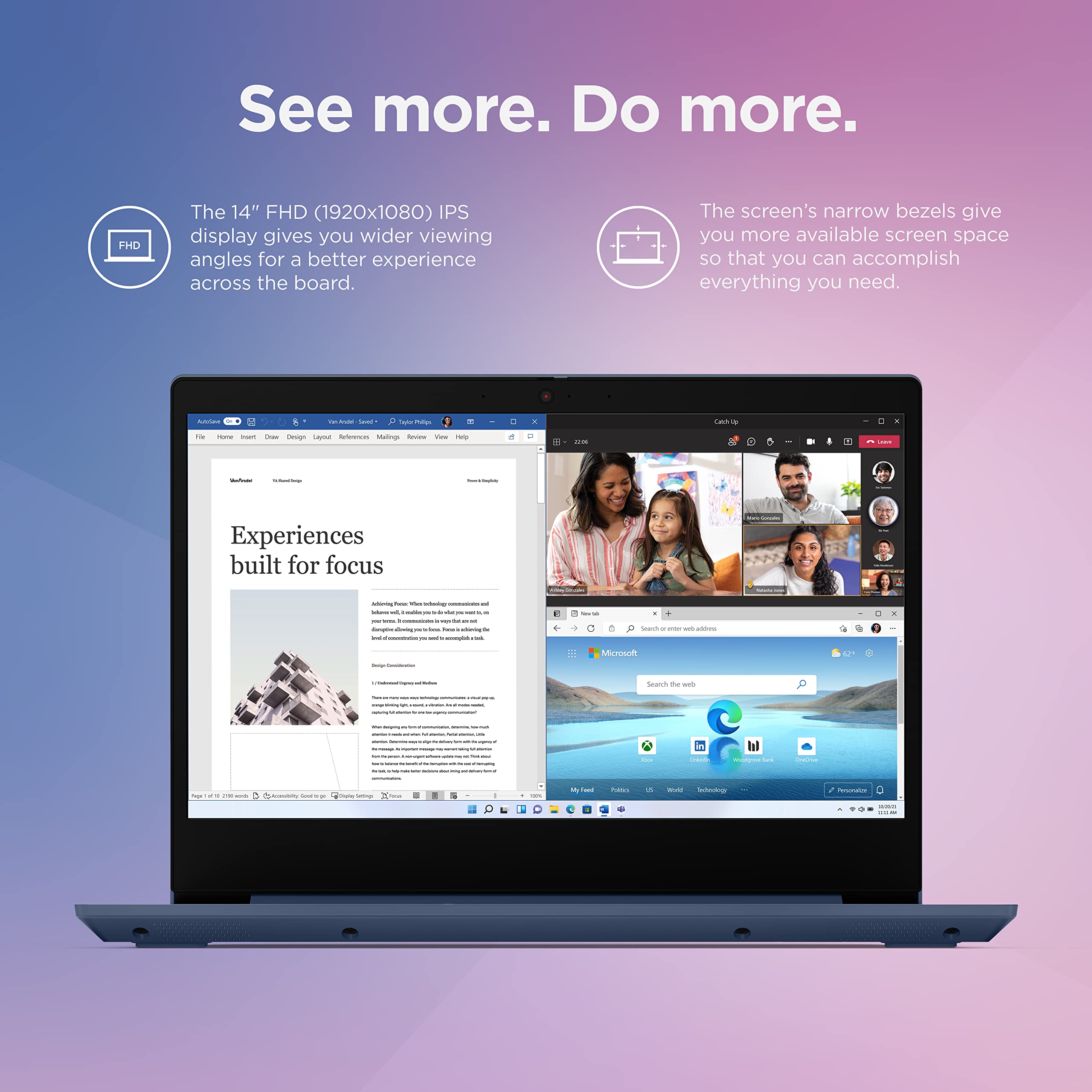 Lenovo   2022   Ideapad 3I   Everyday Laptop Computer   Intel Core I5 12Th Gen   14.0'' Fhd Display   8Gb Memory   256Gb Storage