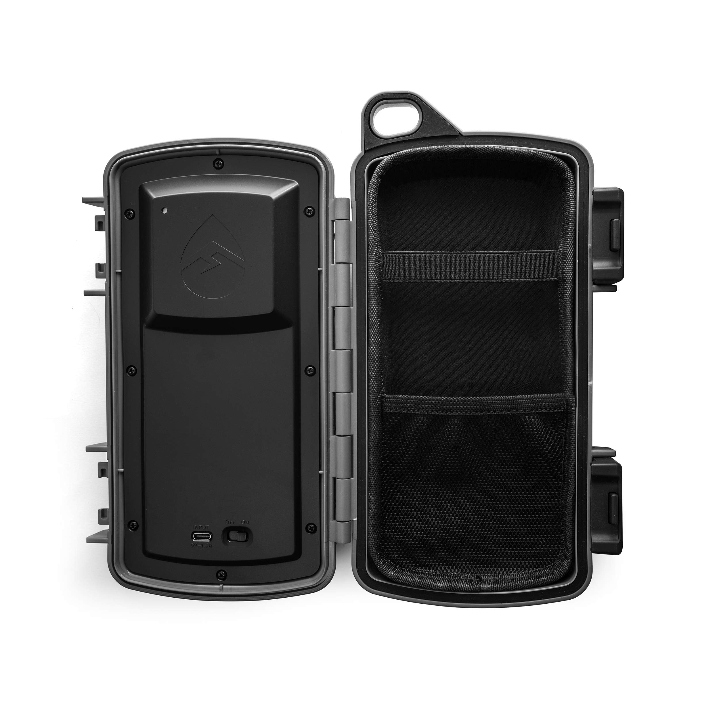 Ecoxgear Floating Bluetooth Speaker With Waterproof Dry Storage For Your Smartphone: Ecoextreme 2 (Gray)