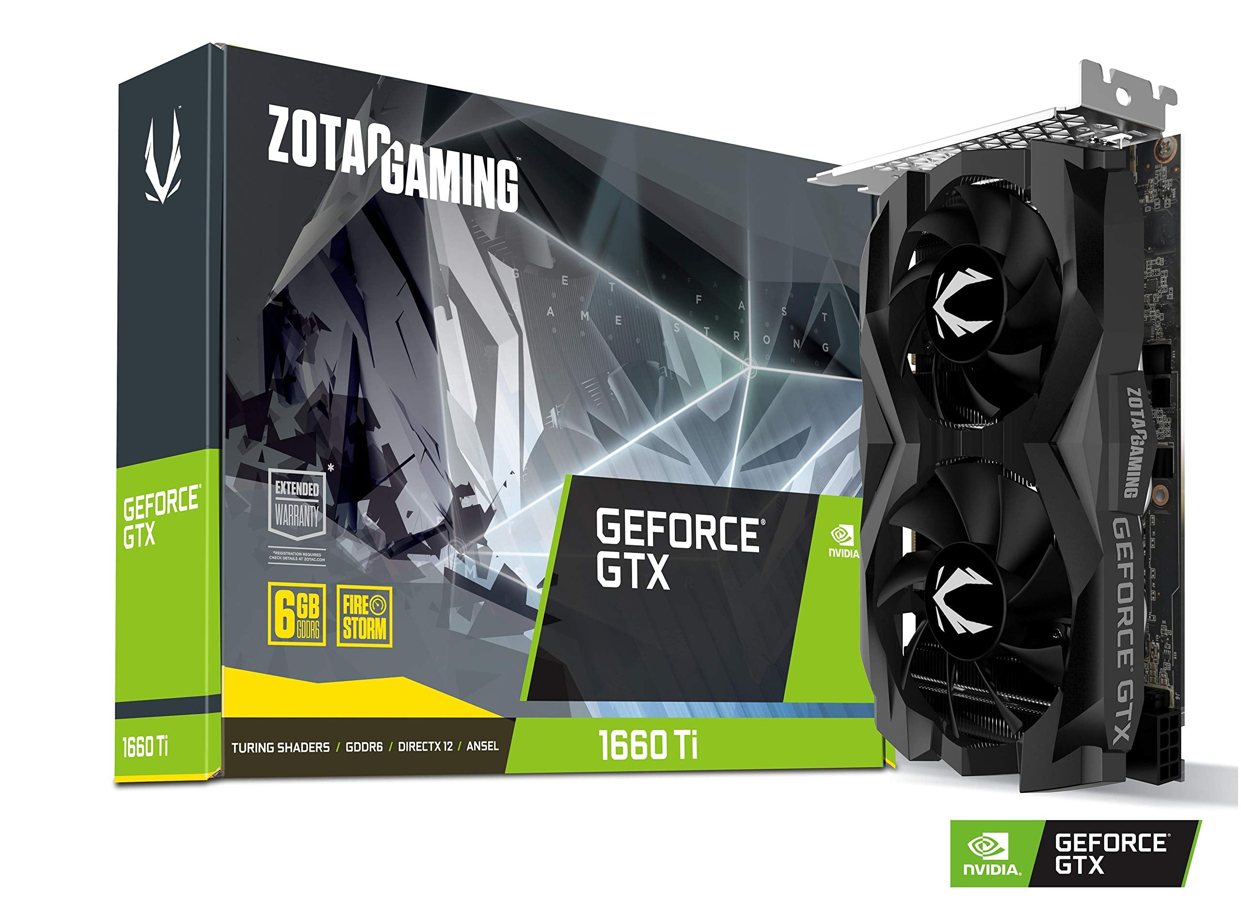Zotac Gaming Geforce Gtx 1660 Ti 6Gb Gddr6 192 Bit Gaming Graphics Card Super Compact   Zt T16610F 10L