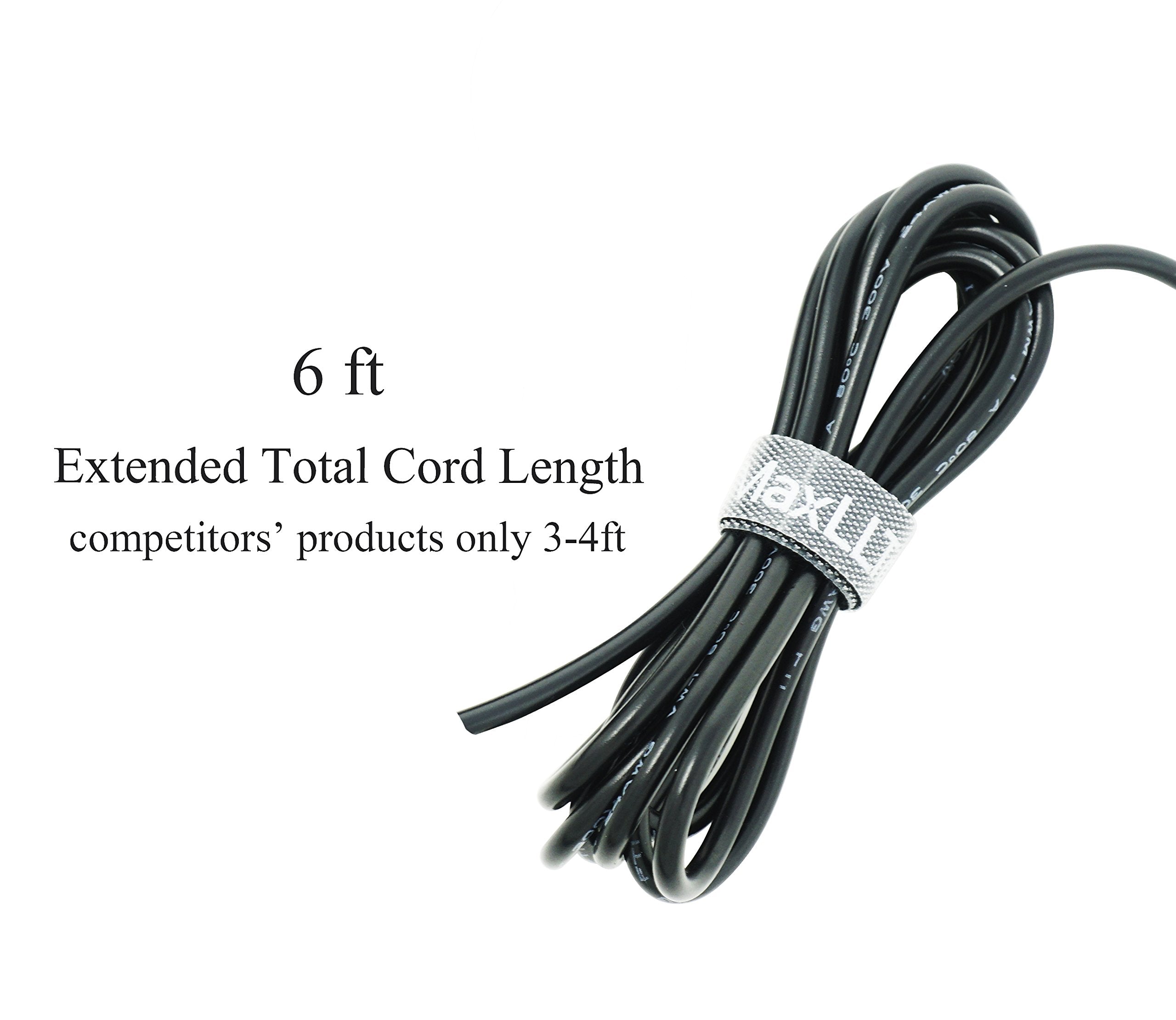 Maxllto 6Ft Extra Long Dc 9V Ac Adapter For Casio Ctk 541 Ctk 574 Piano Keyboard Power Charger