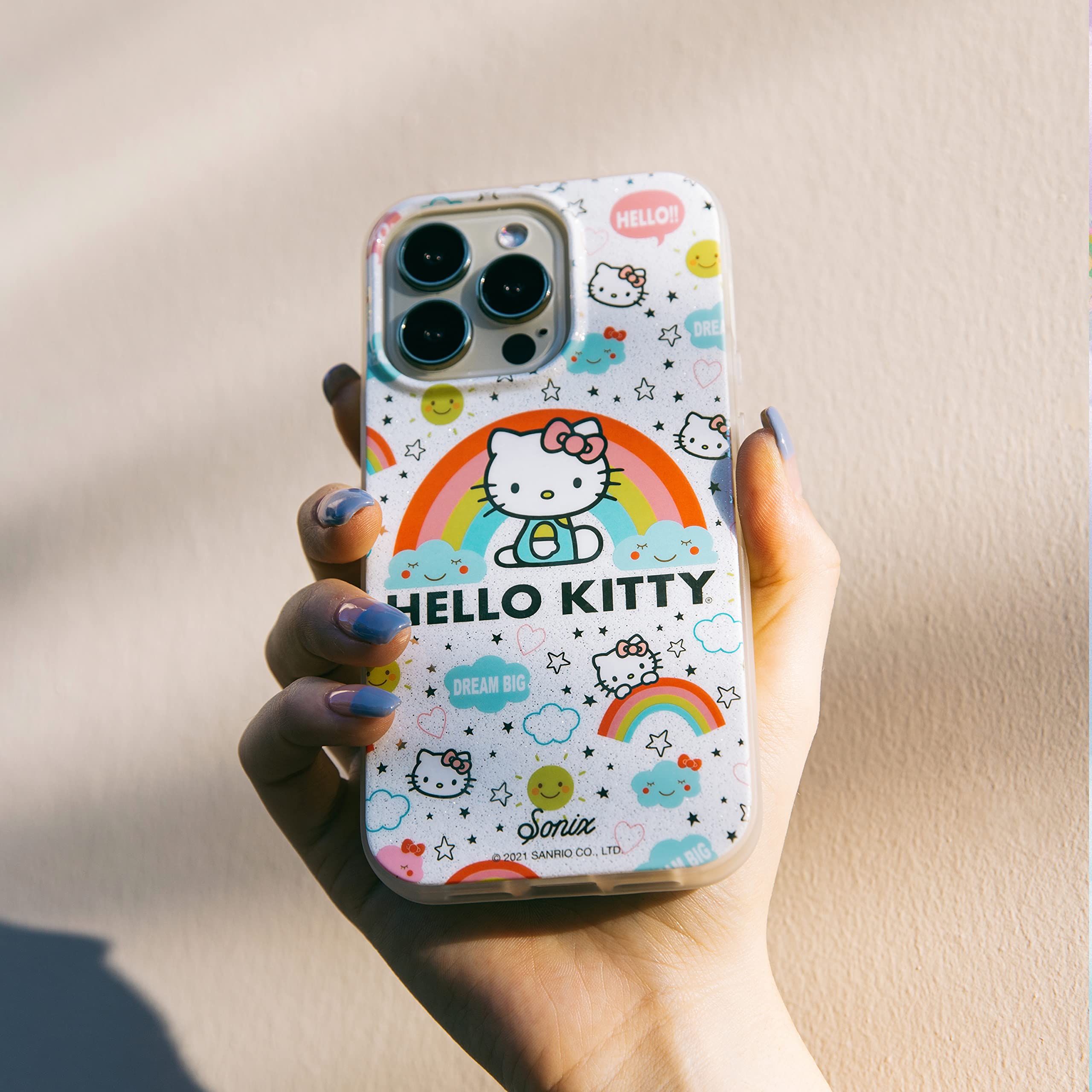 Sonix X Sanrio Case For Iphone 14 Pro Max | Compatible With Magsafe | 10Ft Drop Tested | Cosmic Hello Kitty