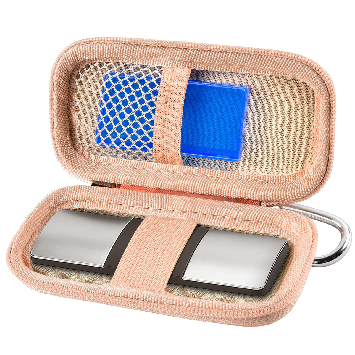 Heart Monitor Case Compatible With Alivecor Kardia Mobile Ecg/For Kardiamobile 6L For Apple And Android Device   Case Only (Pink