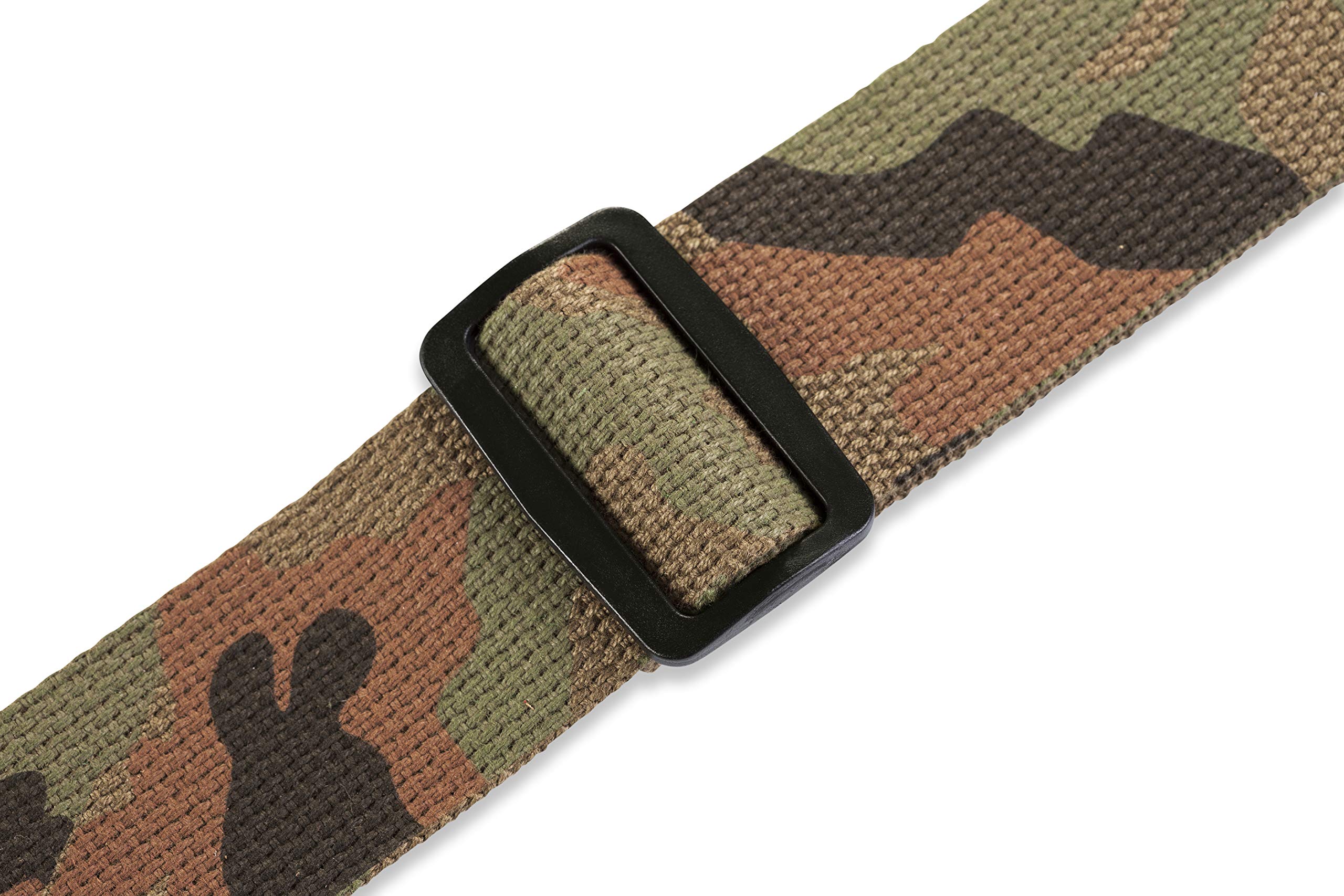 Levy'S Leathers Mssc8 Cam Signature Series Cotton Guitar Strap, Camouflage