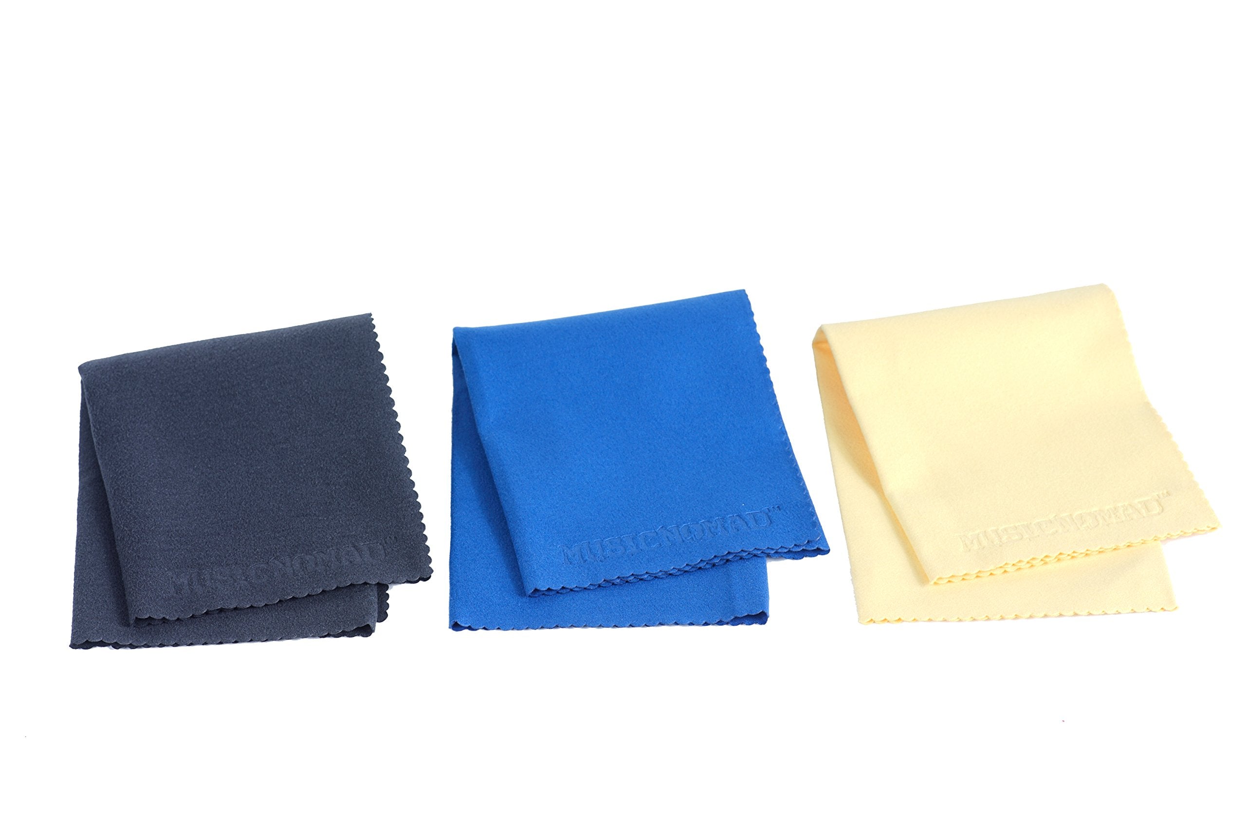 Musicnomad Microfiber Polishing Cloth 3 Pack (Mn203)