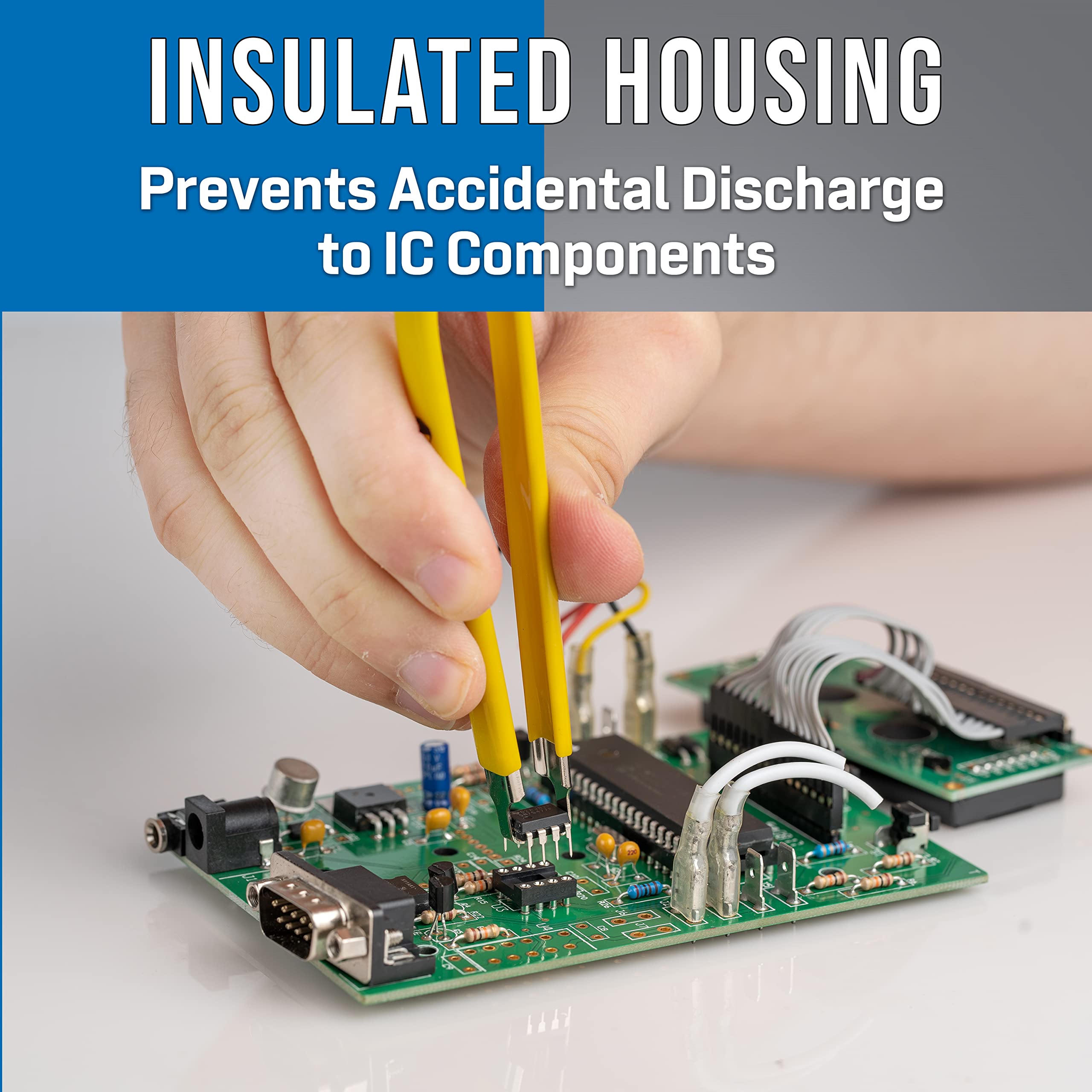 Jonard Tools S 340 Dip/Ic Insulated Spring Steel Extractor Tool, 4'' Length