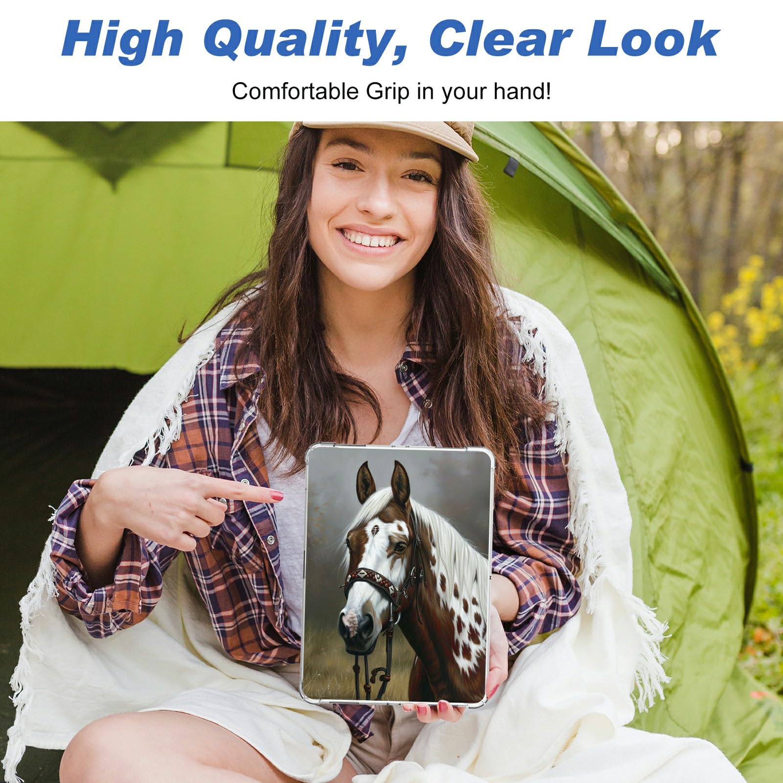 Rwutytiul For 6.8'' Kindle Paperwhite 11Th Generation 2021 And Kindle Paperwhite Signature Edition Clear Case, Transparent Shock