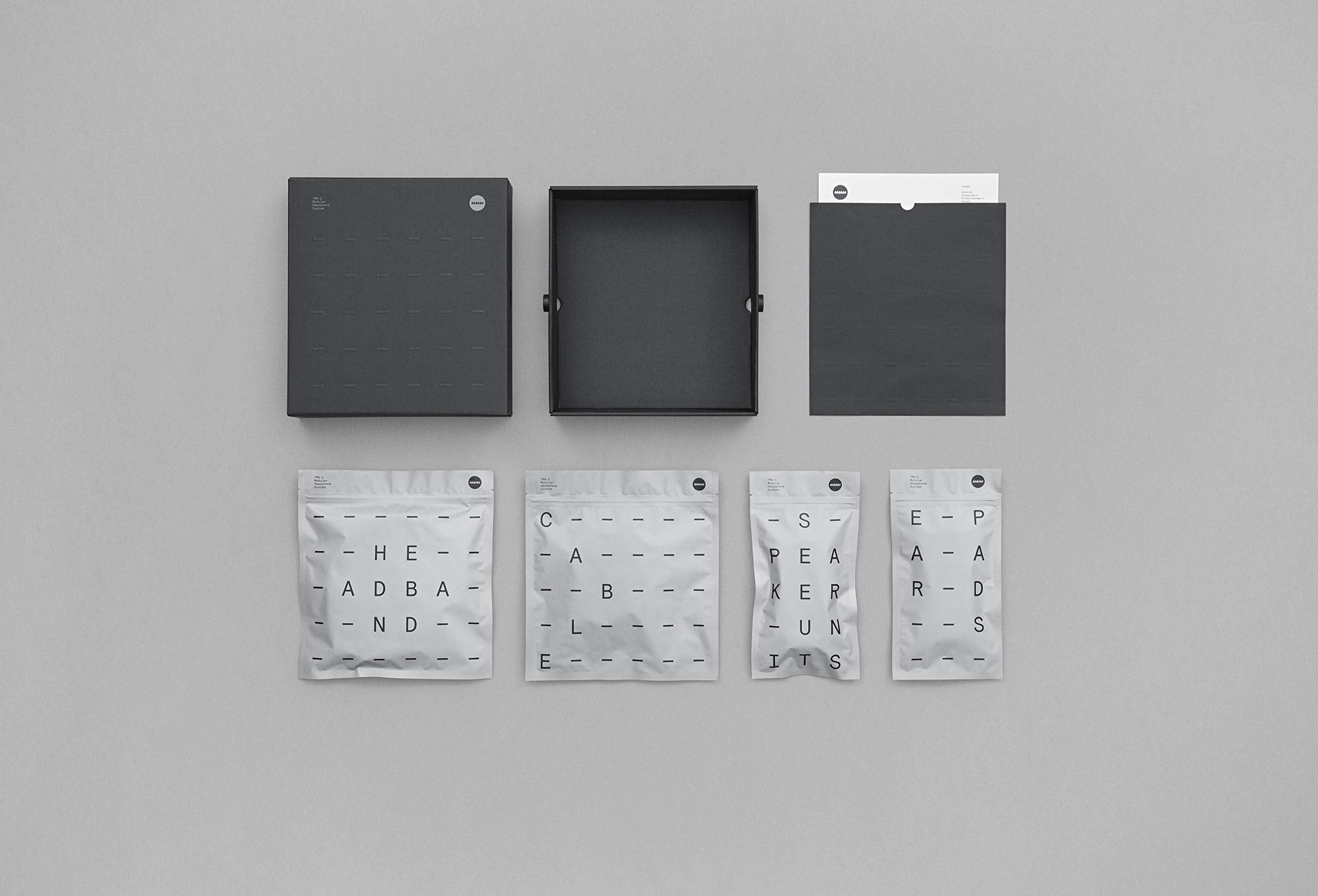 Aiaiai Tma-2 Modular Headphone Headband Unit H03 Pu Leather Padding 01203