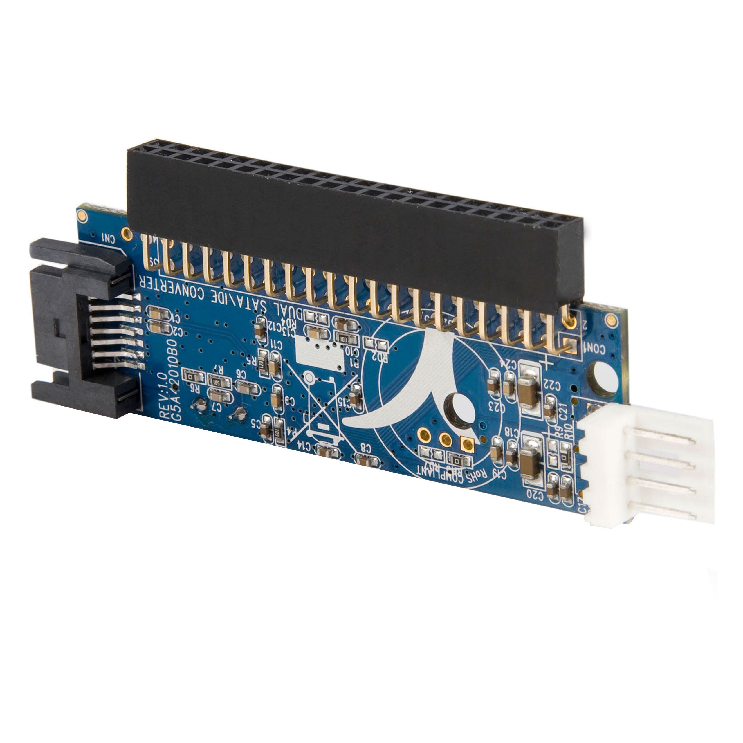Startech.Com 40 Pin Female Ide To Sata Adapter Converter   Connect A Sata Device To An Ide Controller   Ide To Sata Converter (I
