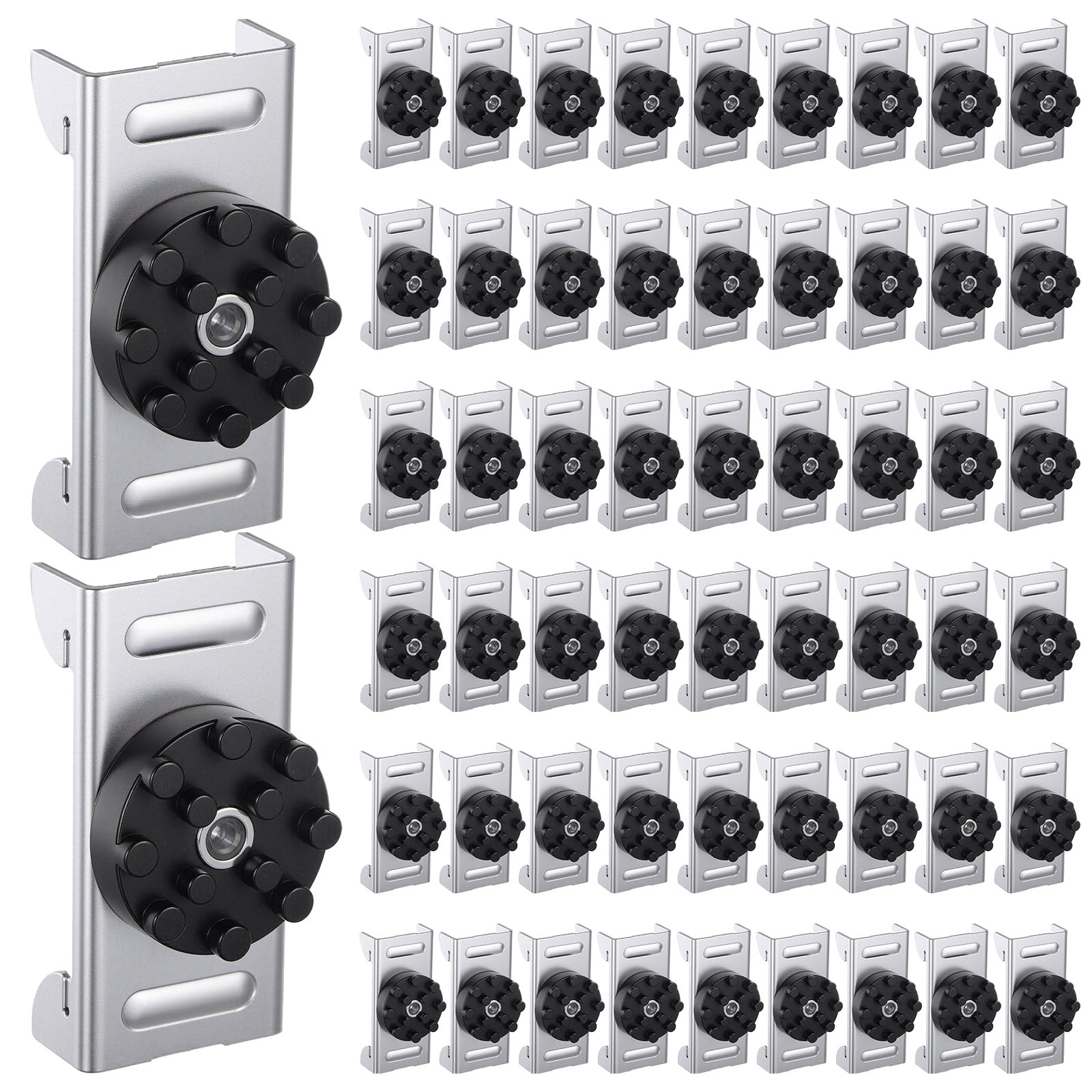 Zonon 100 Pack Soundproofing Sound Isolation Clips Resilient Channel Mounting Clip Reduces Noise from Noisy Neighbors for Apartm