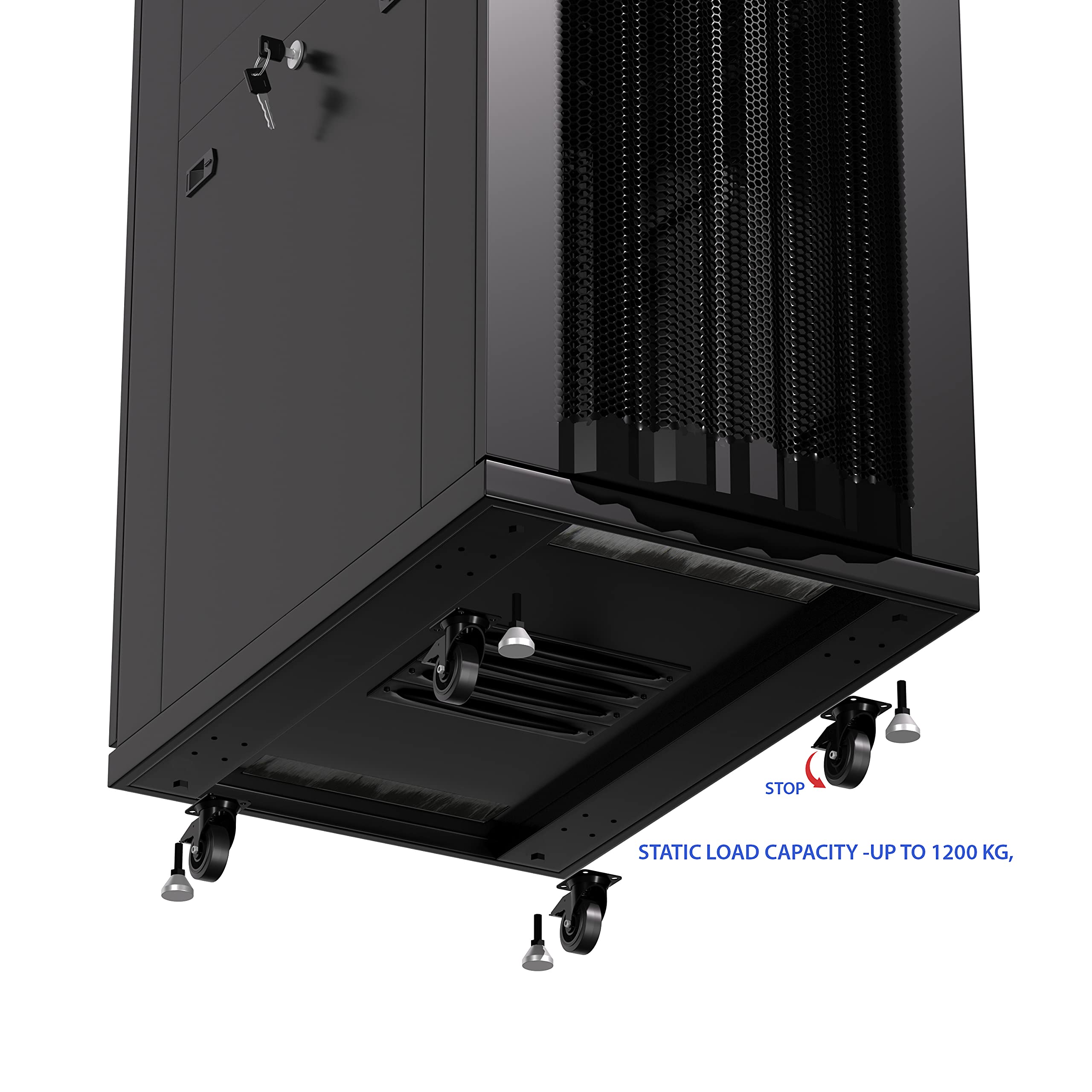 Sysracks   42U   Server Rack   Locking Cabinet   Network Rack   Av Cabinet   Mesh Doors   Rack Mount   Free Standing Network   S