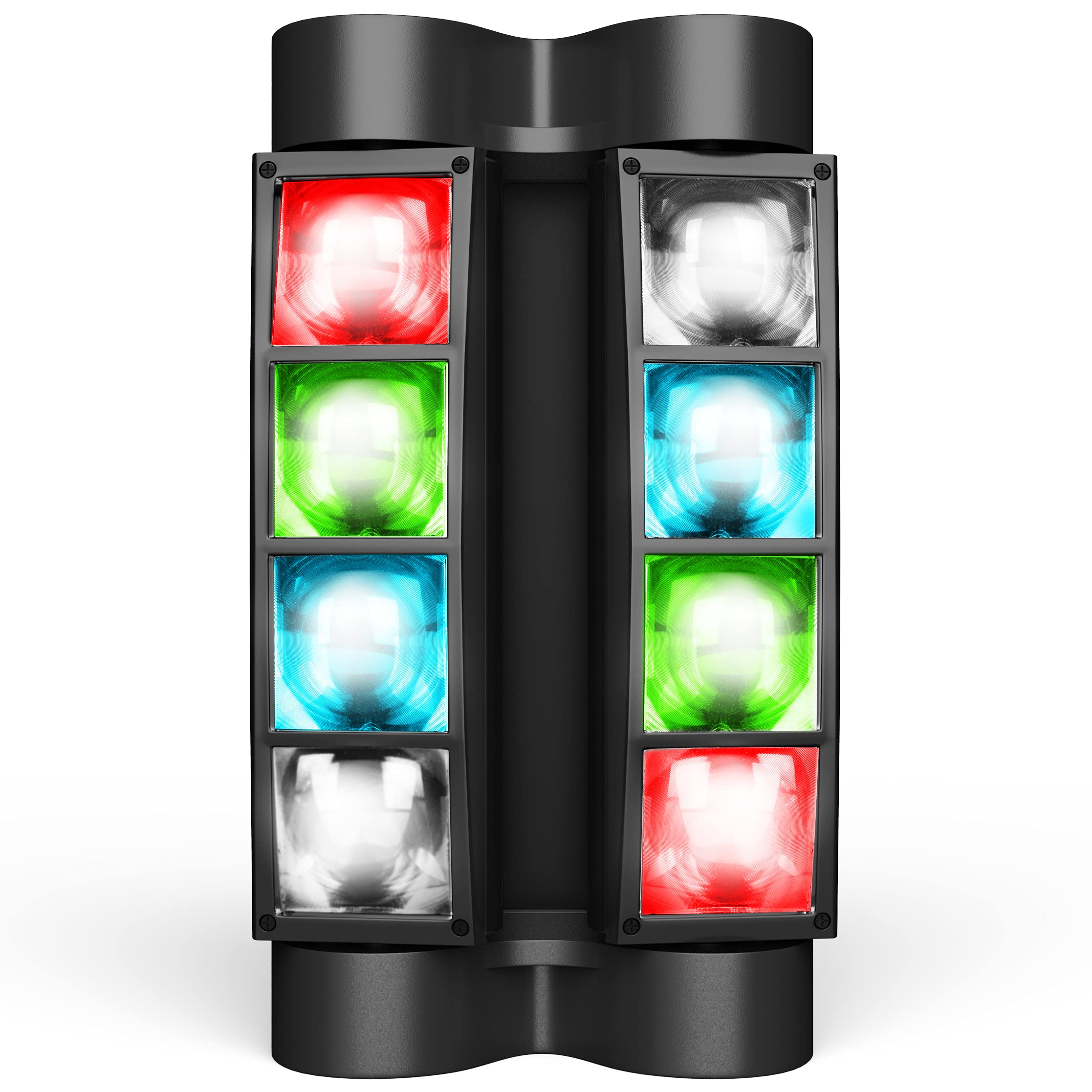 Betopper Stage Light, Moving Head Dj Light For Parties, Rgbw 8X3W Spider Led Light, Sound Activated & Dmx 512 Control For Party,