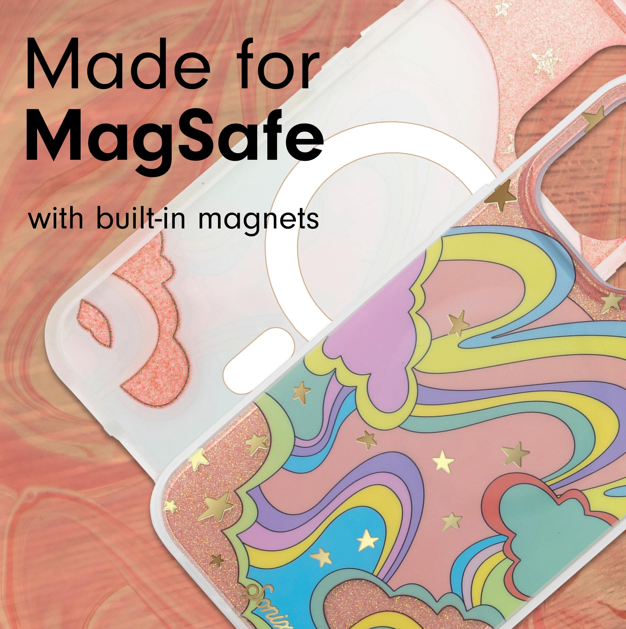 Sonix Case For Iphone 15 Pro Max | Compatible With Magsafe | 10Ft Drop Tested | Illusion