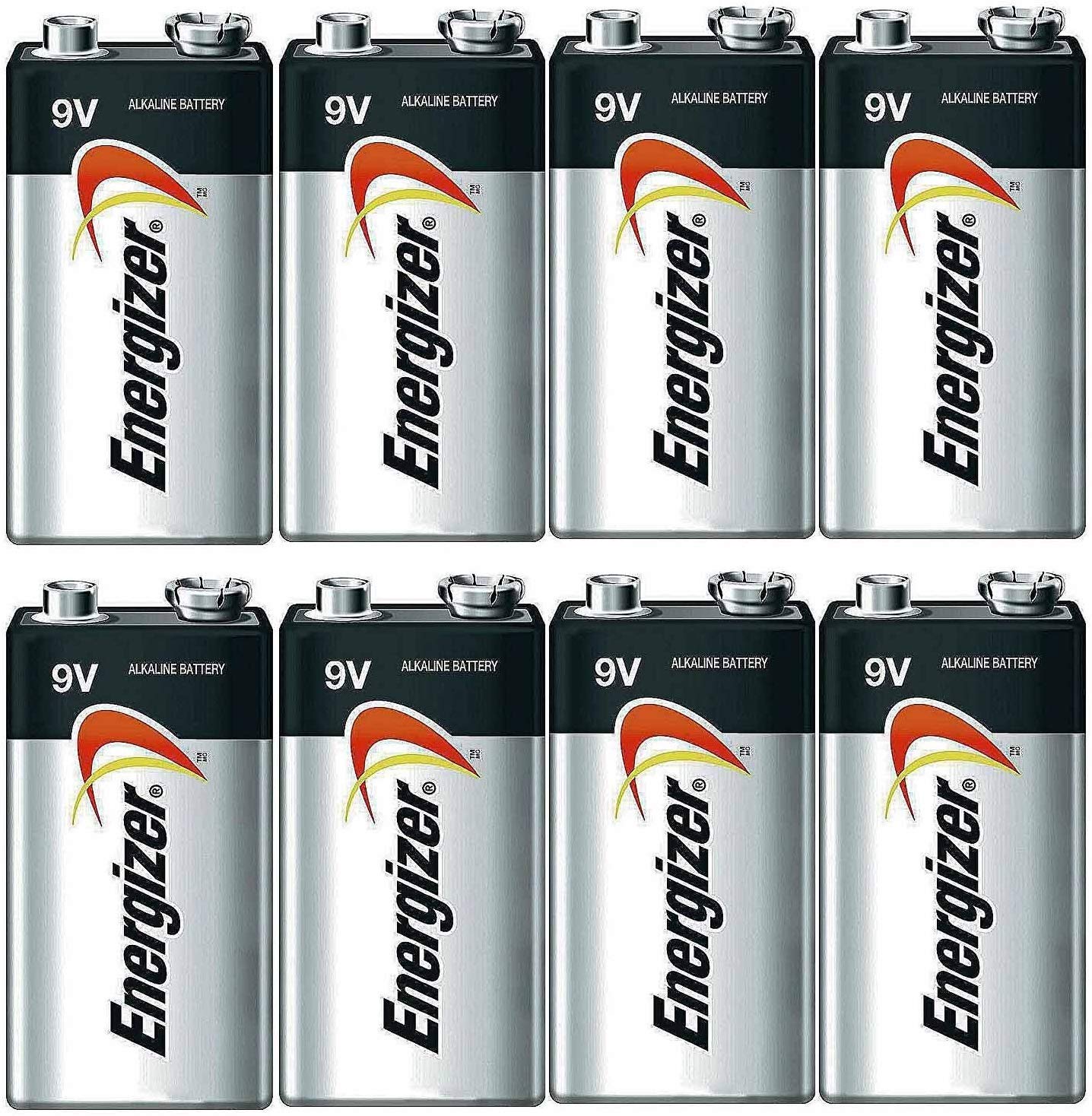 E522 Max 9V Alkaline Battery Exp. 12/29 Or Later   8 Count (2 Pack)