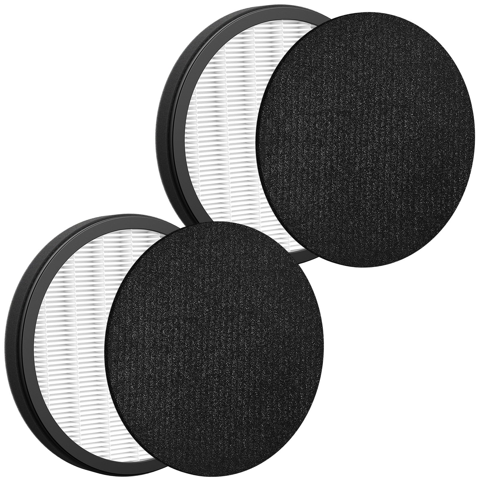 Cabiclean Halo H13 True Hepa Replacement Filter, Compatible With Pure Enrichment Purezone Halo Air Purifier Model Peairdsk, 2 In