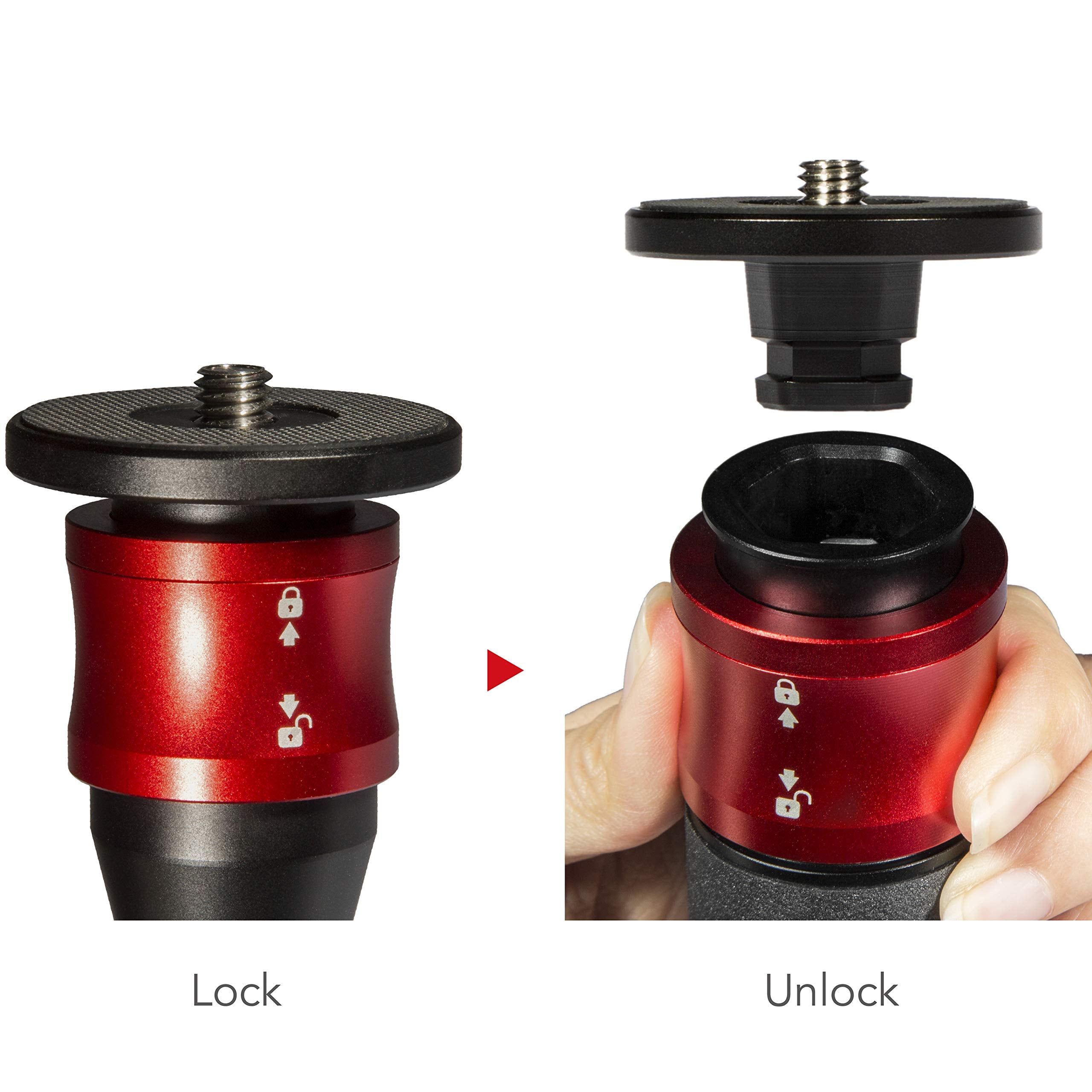 Quick Release Plate (New Version) For Ifootage Cobra 2 Camera Monopod
